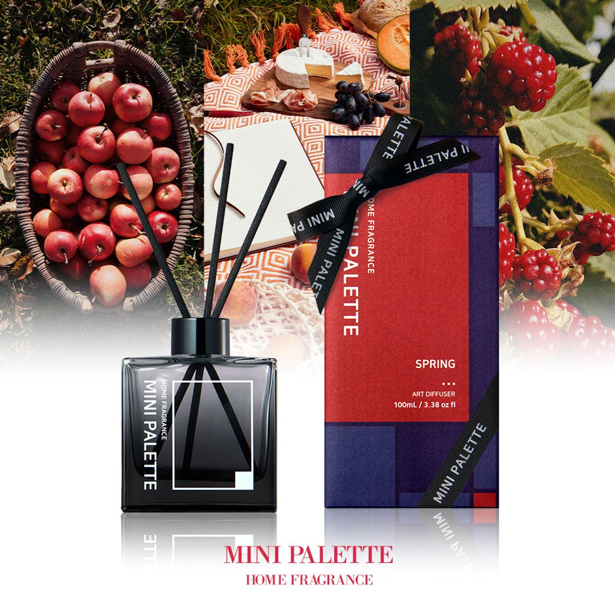 미니파레트(MINI PALETTE) 아트 디퓨저 100mL 12종(택1)