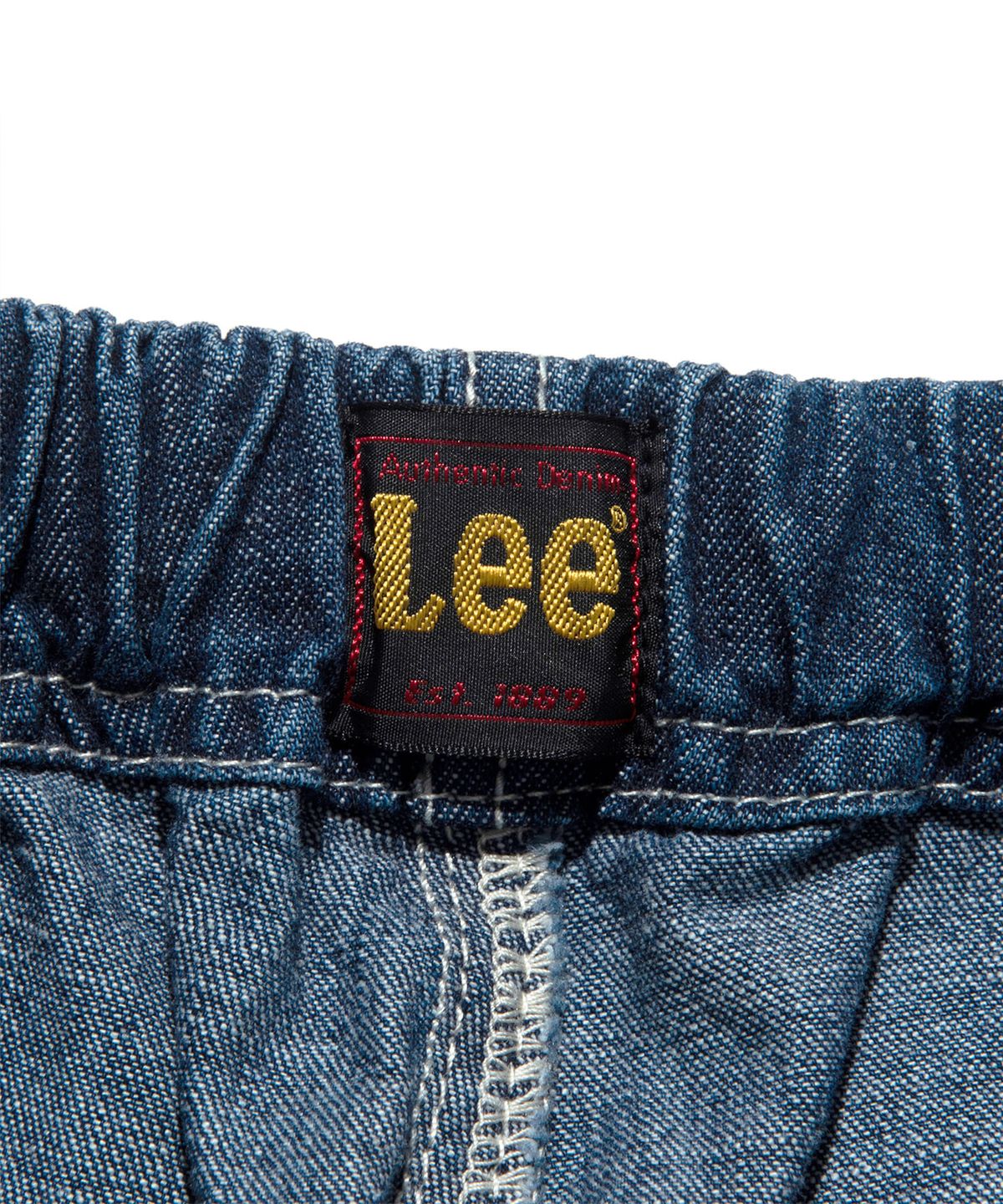 리(LEE) 웨빙 퍼티그 데님 팬츠 인디고 로우