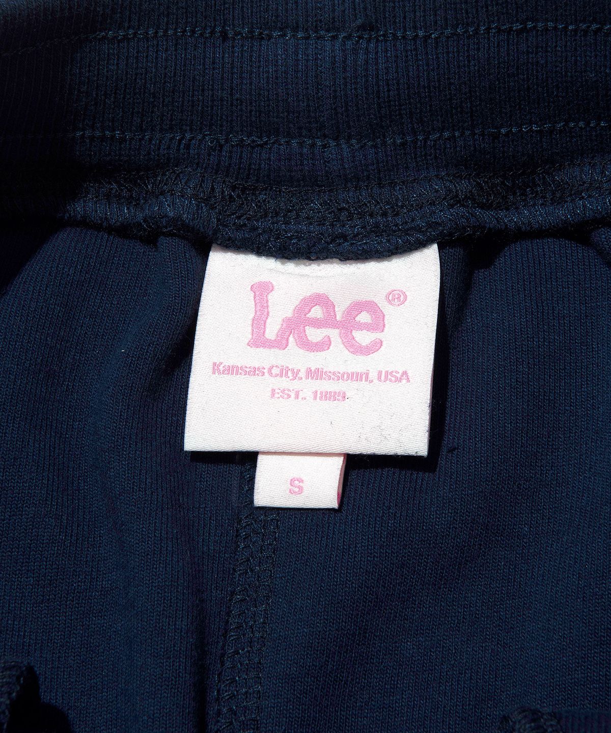 리(LEE) 우먼 테리 롱 스커트 네이비