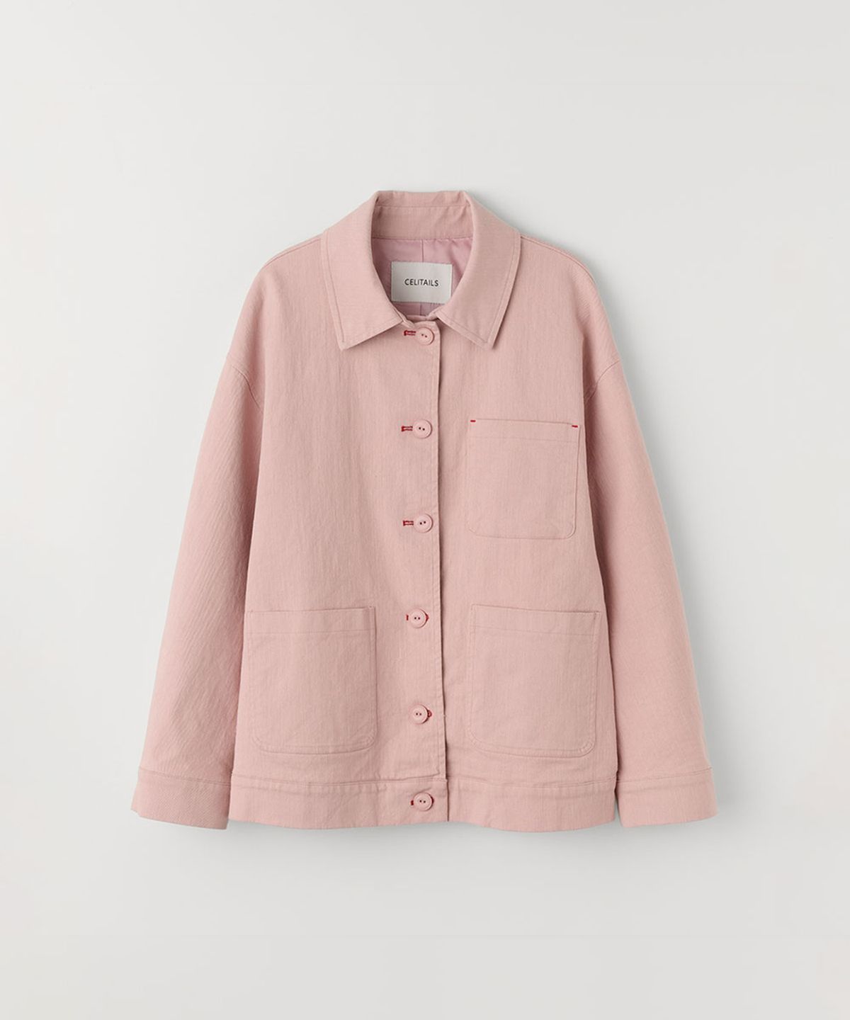 셀리테일즈(CELITAILS) COTTON WORK JACKET_PINK