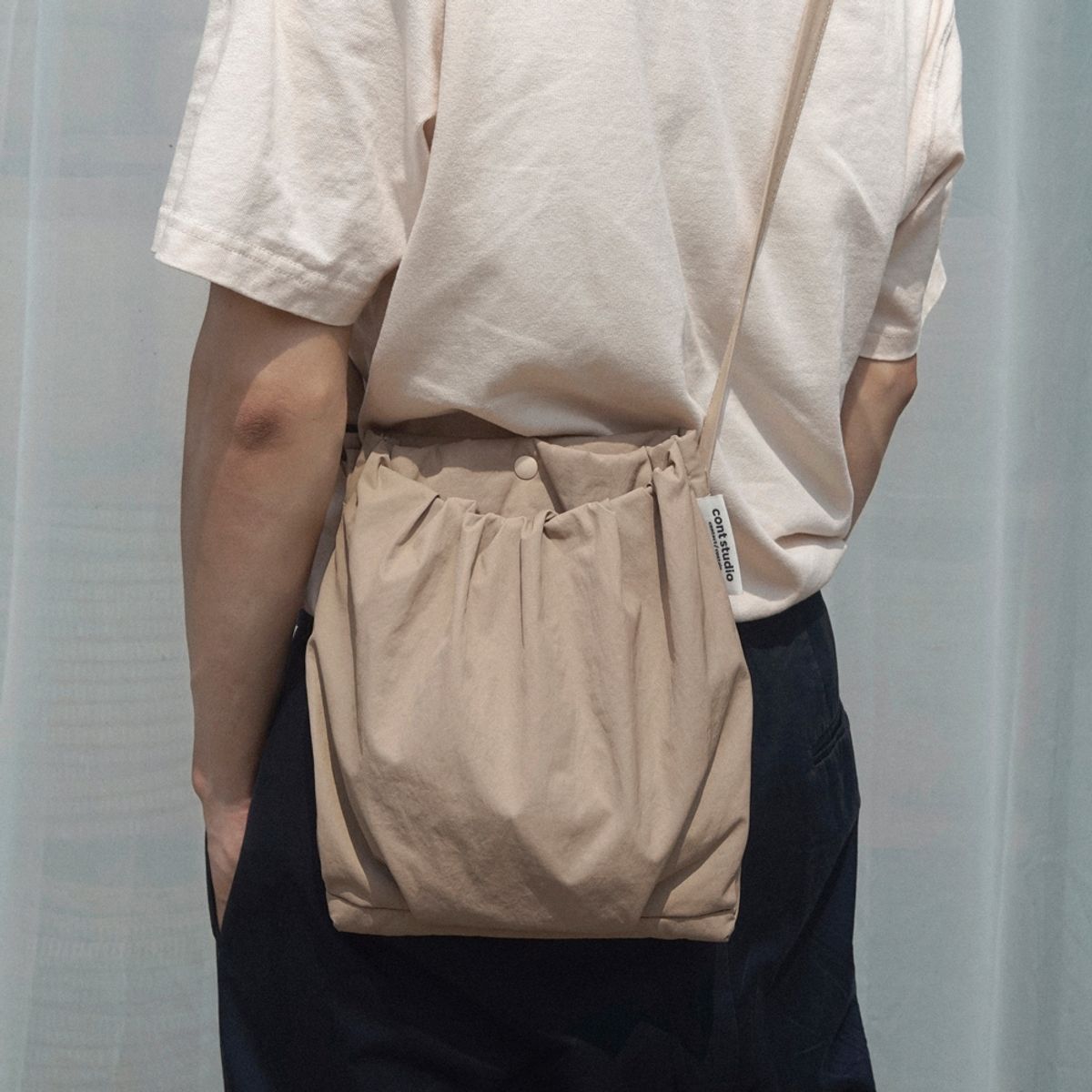 콘트스튜디오(CONTSTUDIO) 쿼카 미니백 2.0 (Sahara beige)