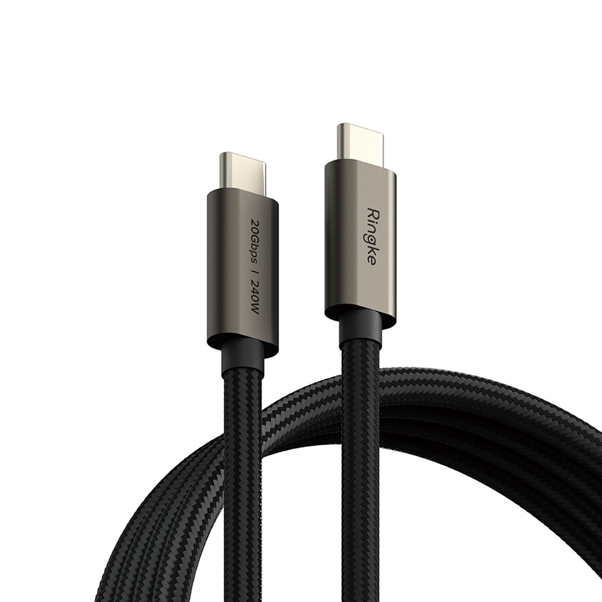 링케(RINGKE) 240W C to C 3.2 Gen 2x2 USB-C타입 초고속 충전 케이블