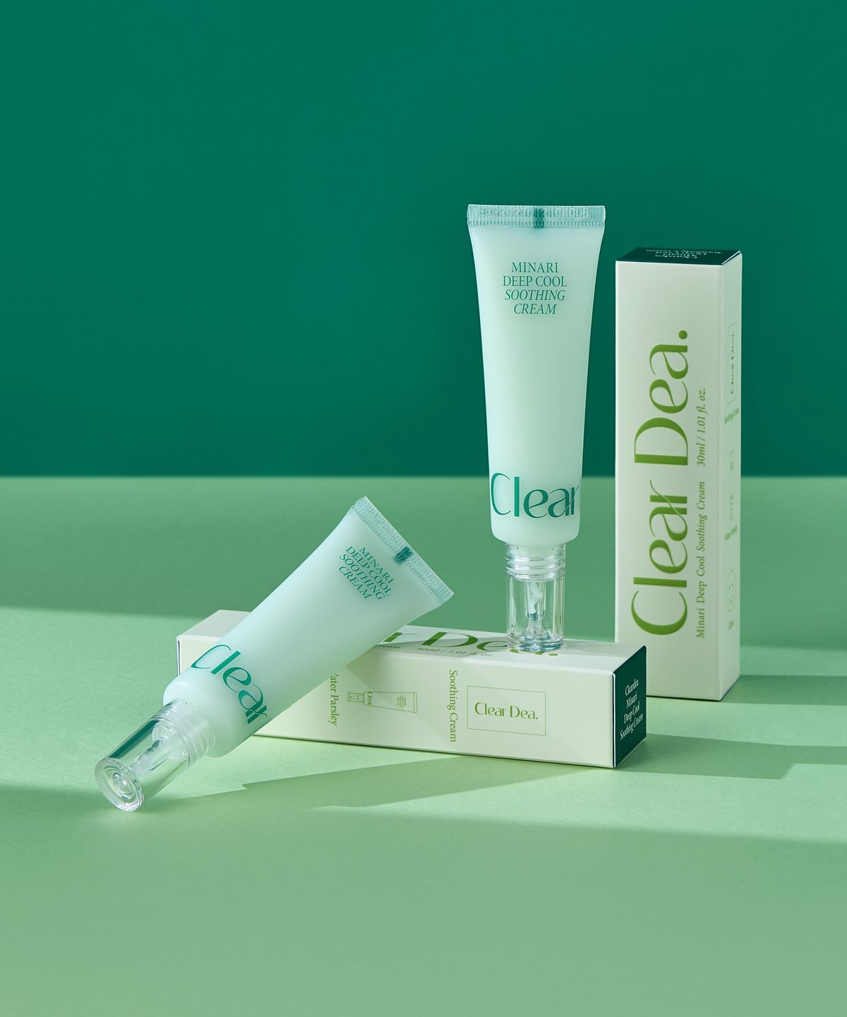 클리어디어(CLEARDEA) 미나리 딥 쿨 수딩크림 30ml