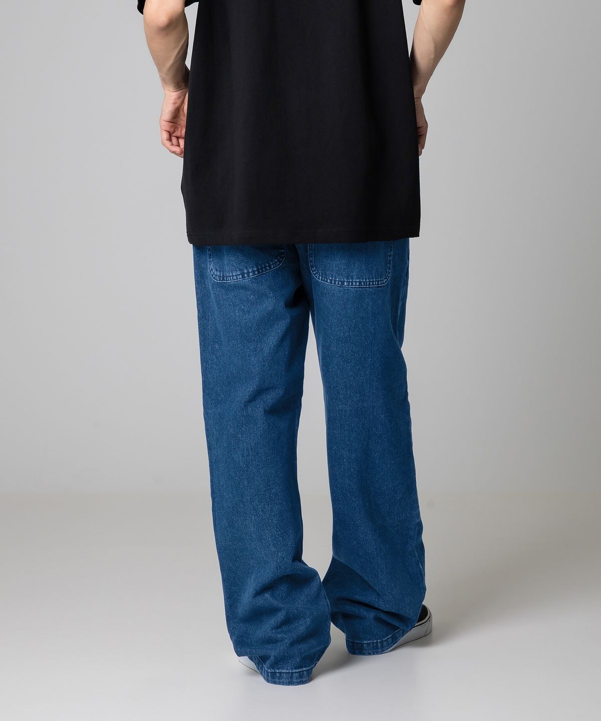 디키즈(DICKIES) 더블니 85283 루즈핏 데님팬츠 Vintage Blue