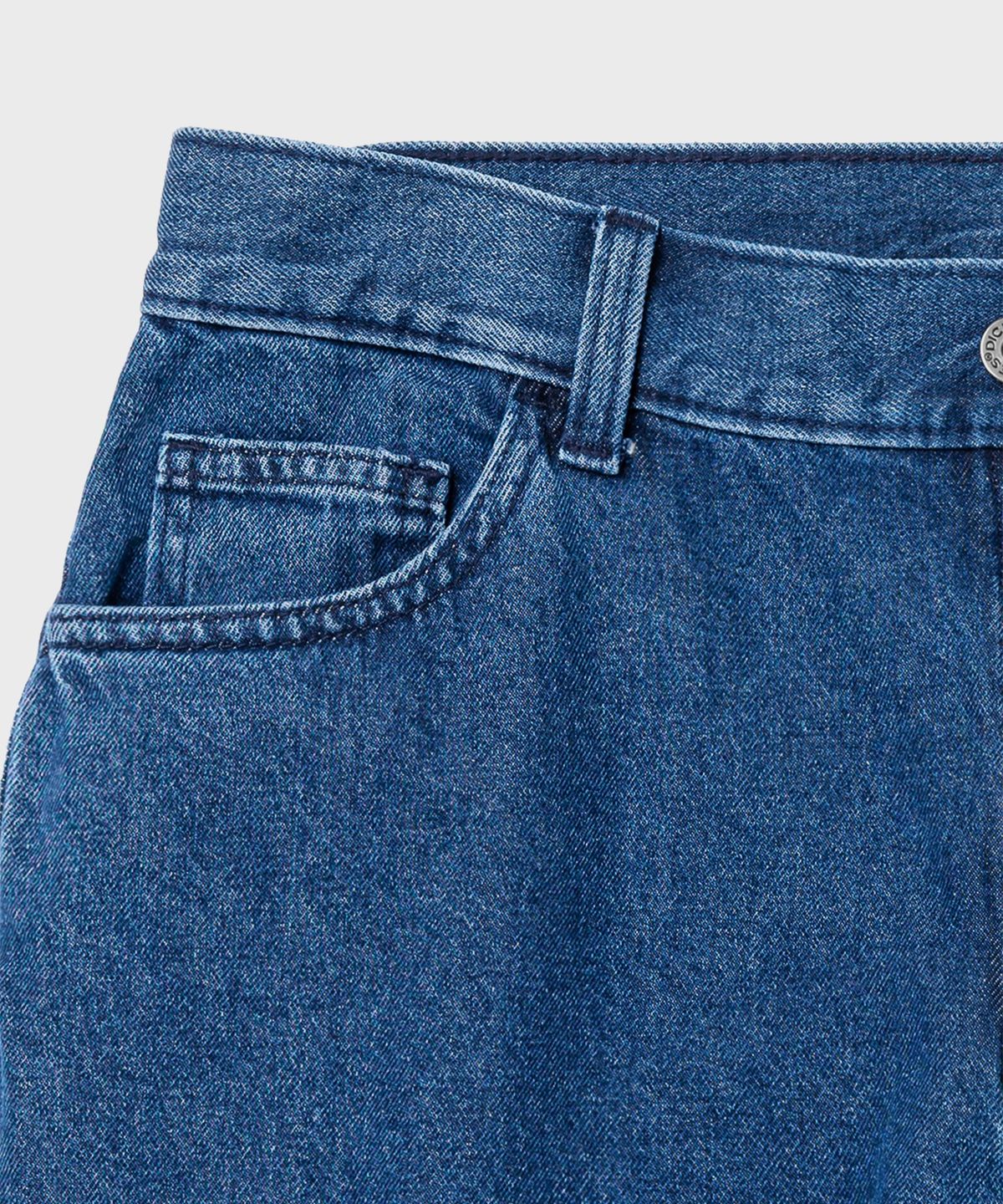 디키즈(DICKIES) 더블니 85283 루즈핏 데님팬츠 Vintage Blue