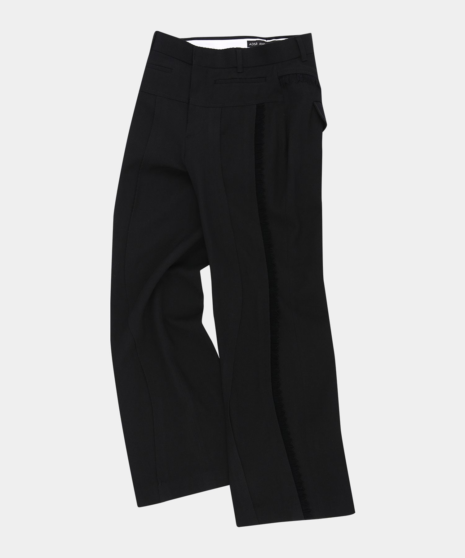 MUSINSA | ANDERSSON BELL Hampton wool trousers apa700m (BLACK)