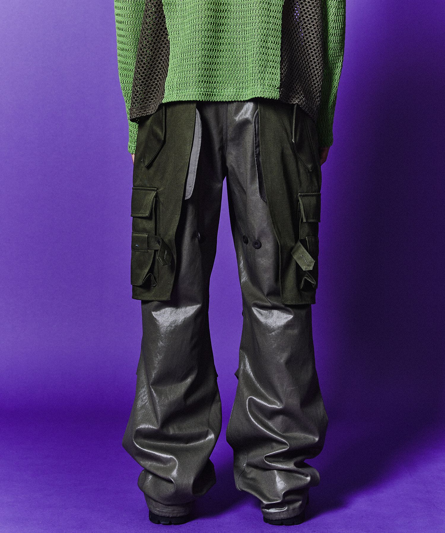 ANDERSSON BELL - Raptor Layered Cotton Cargo Pants Andersson