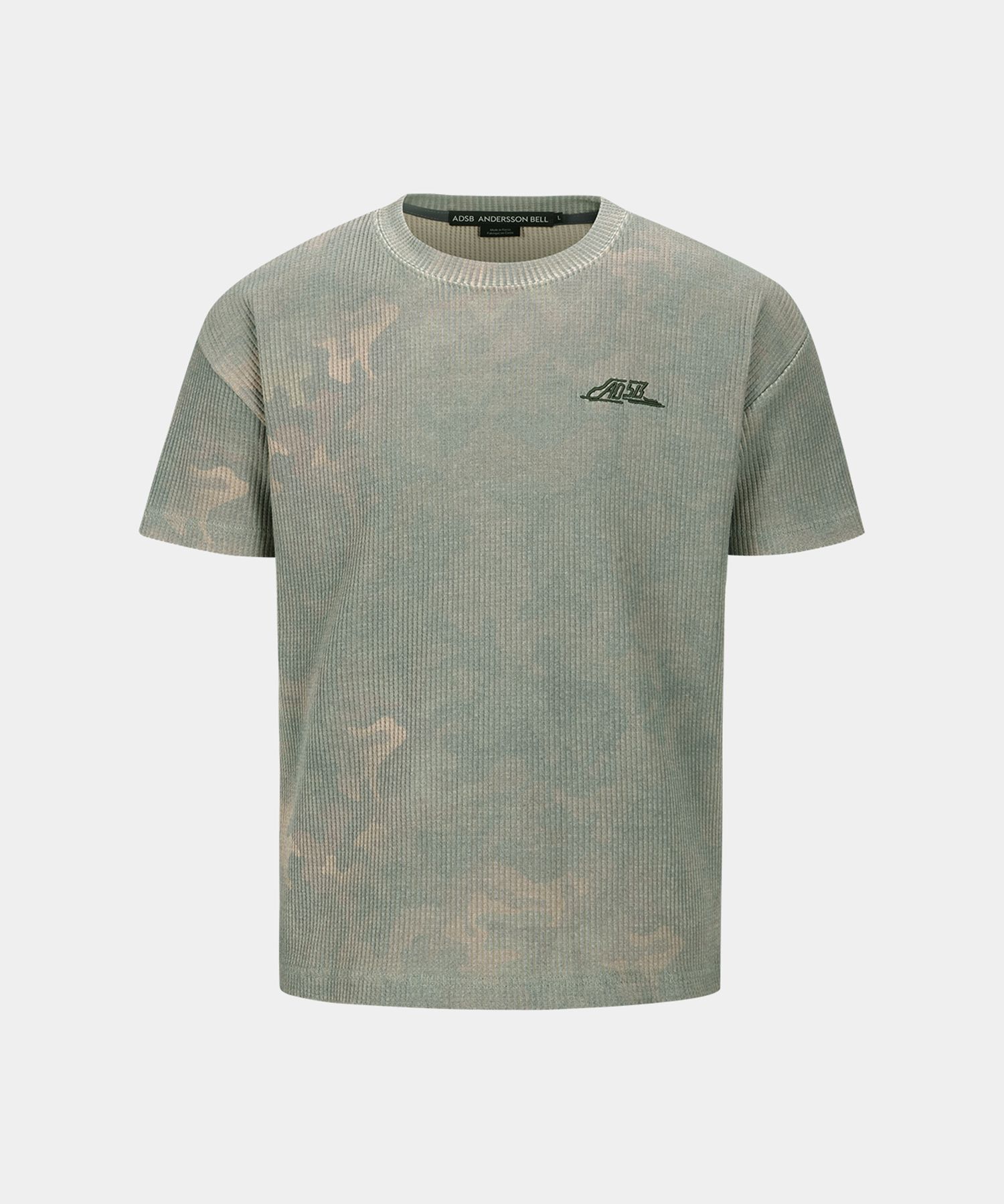 [ANDERSSON BELL]★UNISEX CAMOUFLAGE WAFFLE T-SHIRTS MUSINSA | ANDERSSON BELL Unisex camouflage waffle t-shirt