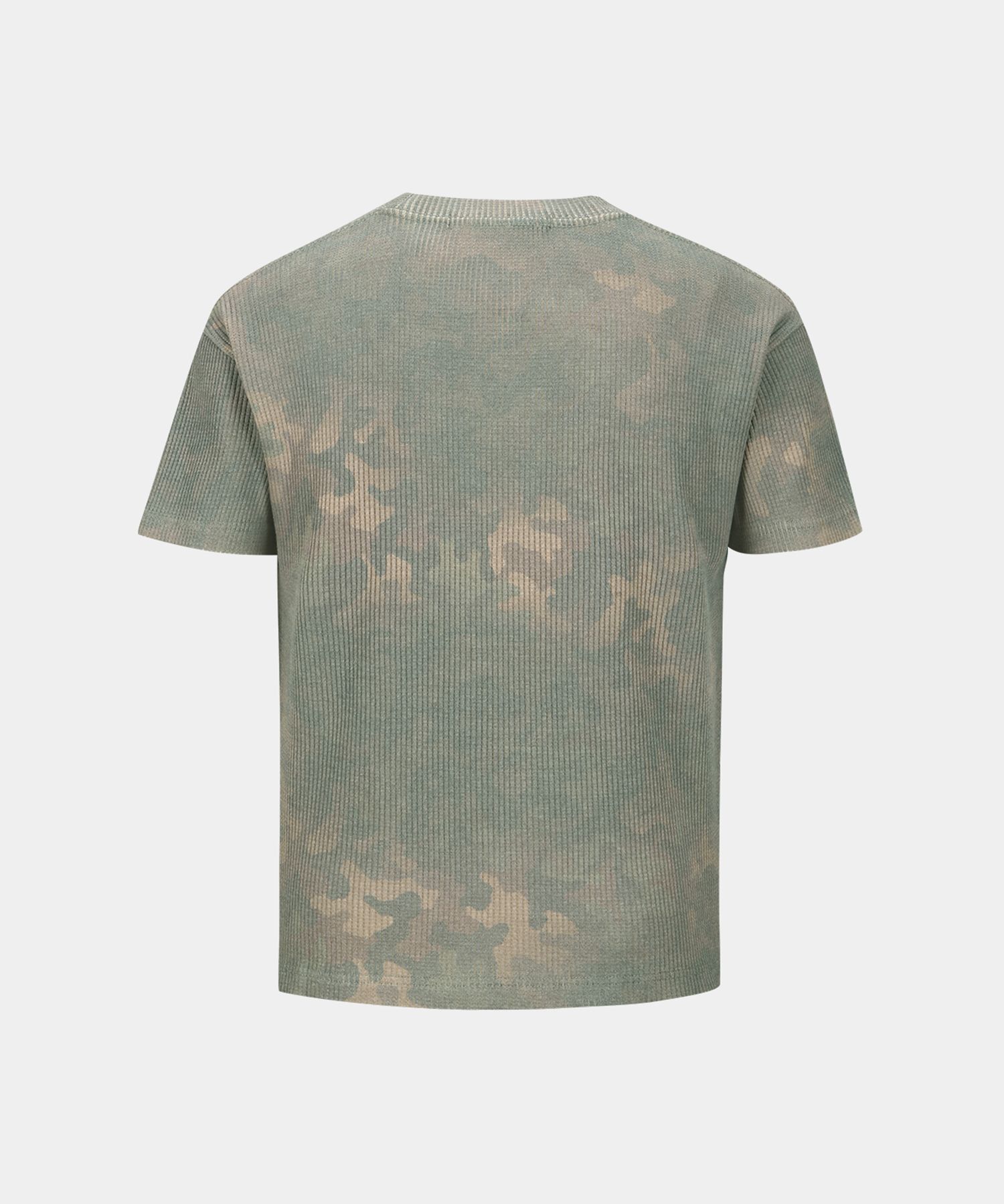 ■ANDERSSON BELL■ Unisex Camouflage Waffle T-Shirt atb1087u MUSINSA | ANDERSSON BELL Unisex camouflage waffle t-shirt