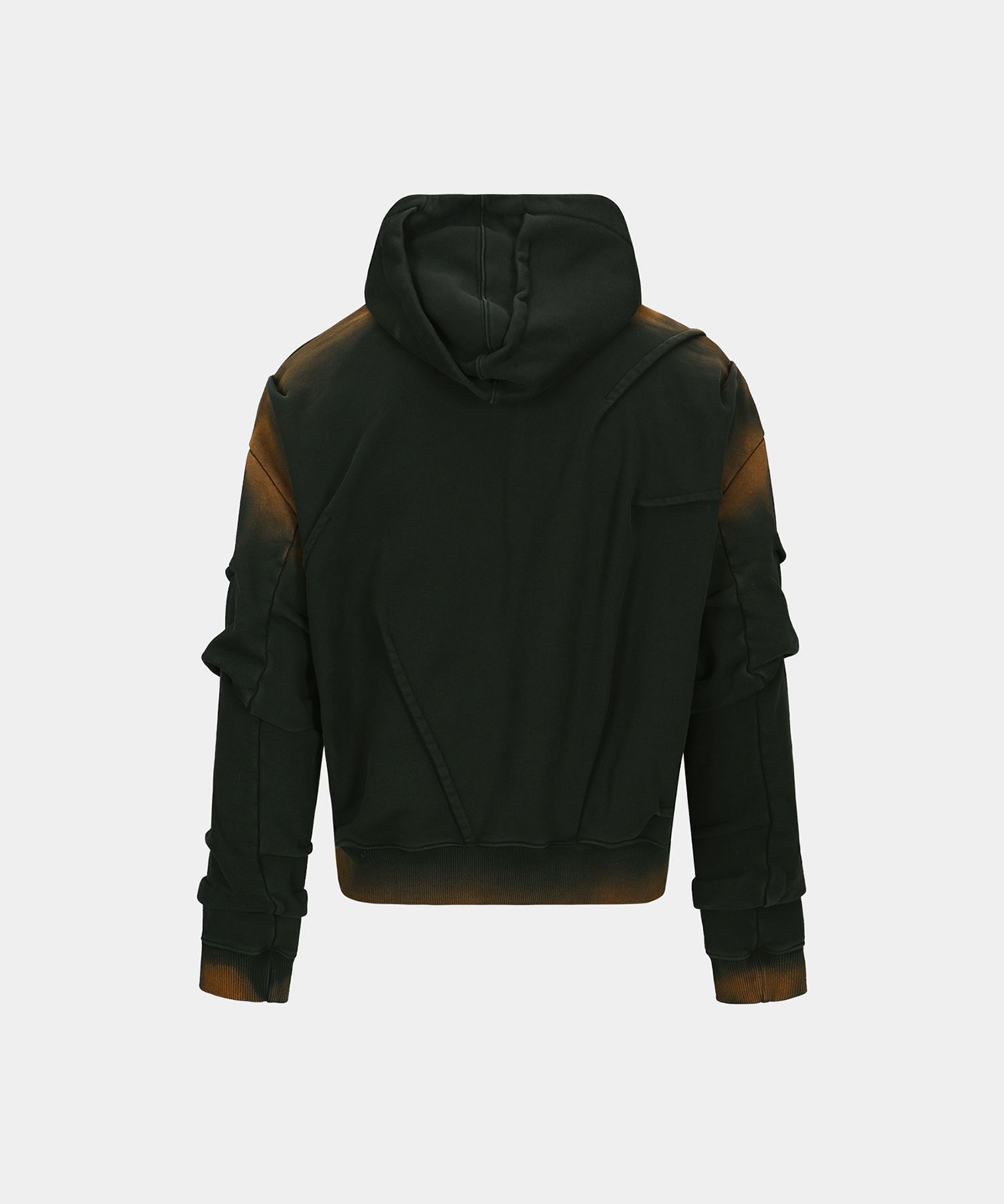 【ANDERSSON BELL】MARDRO GRADIENT SWEATSHIRTS / Black Buy Andersson Bell Mardro Gradient Hoodie 'Charcoal