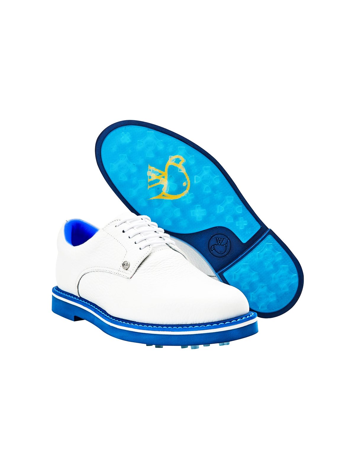 아베스골프(AVVES GOLF) 스완 블루 남녀공용 클래식골프화