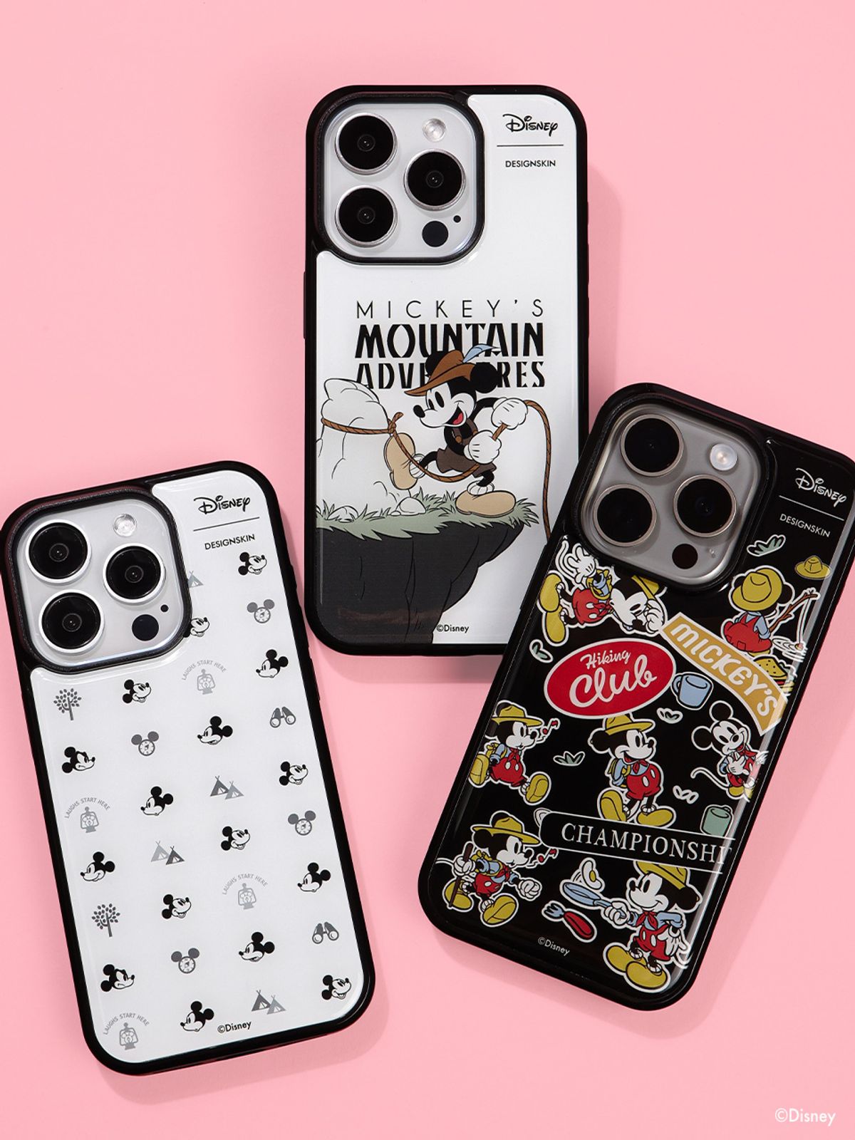 디자인스킨(DESIGNSKIN) [디즈니] 에폭시 그래픽 케이스-미키 마우스 미니페이스