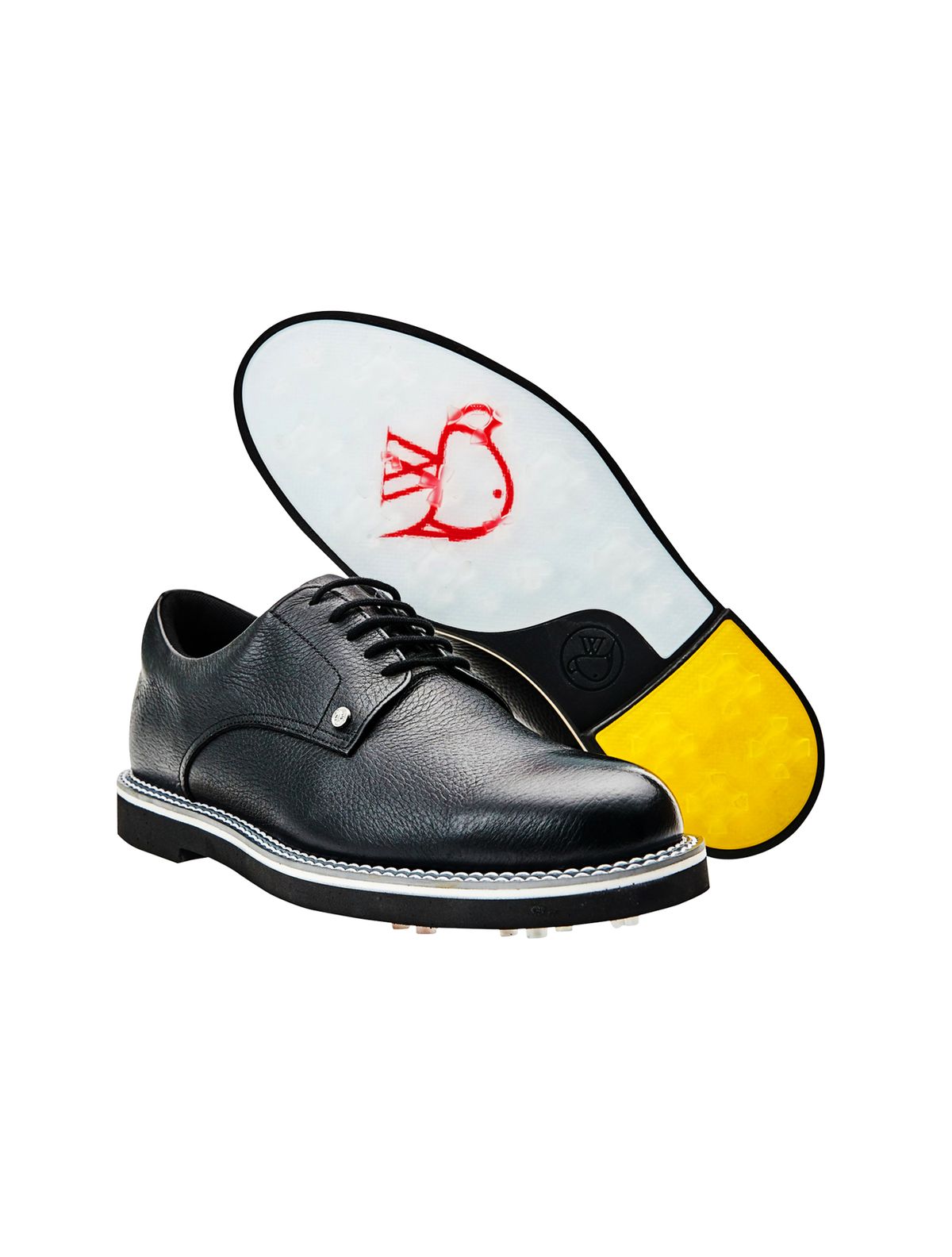 아베스골프(AVVES GOLF) 블랙스완 그레이 남성 클래식골프화