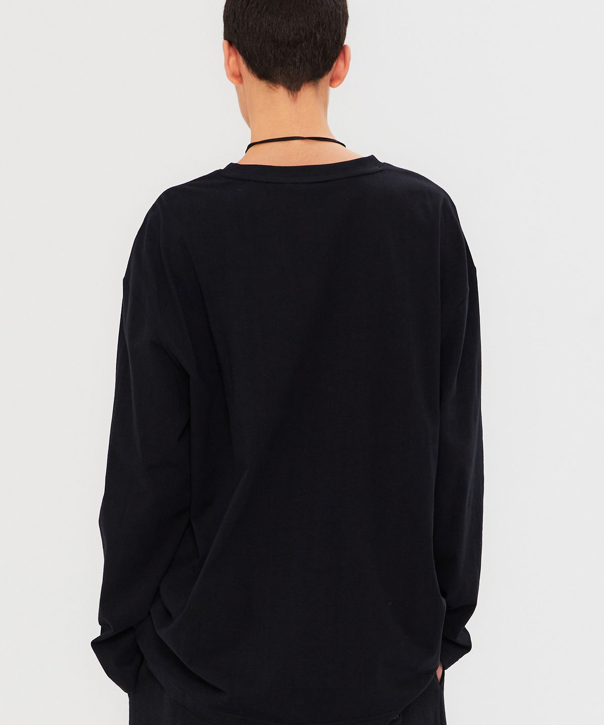 쿨트(KULTE) AURORA REFLECTIVE LS T-SHIRT BLACK