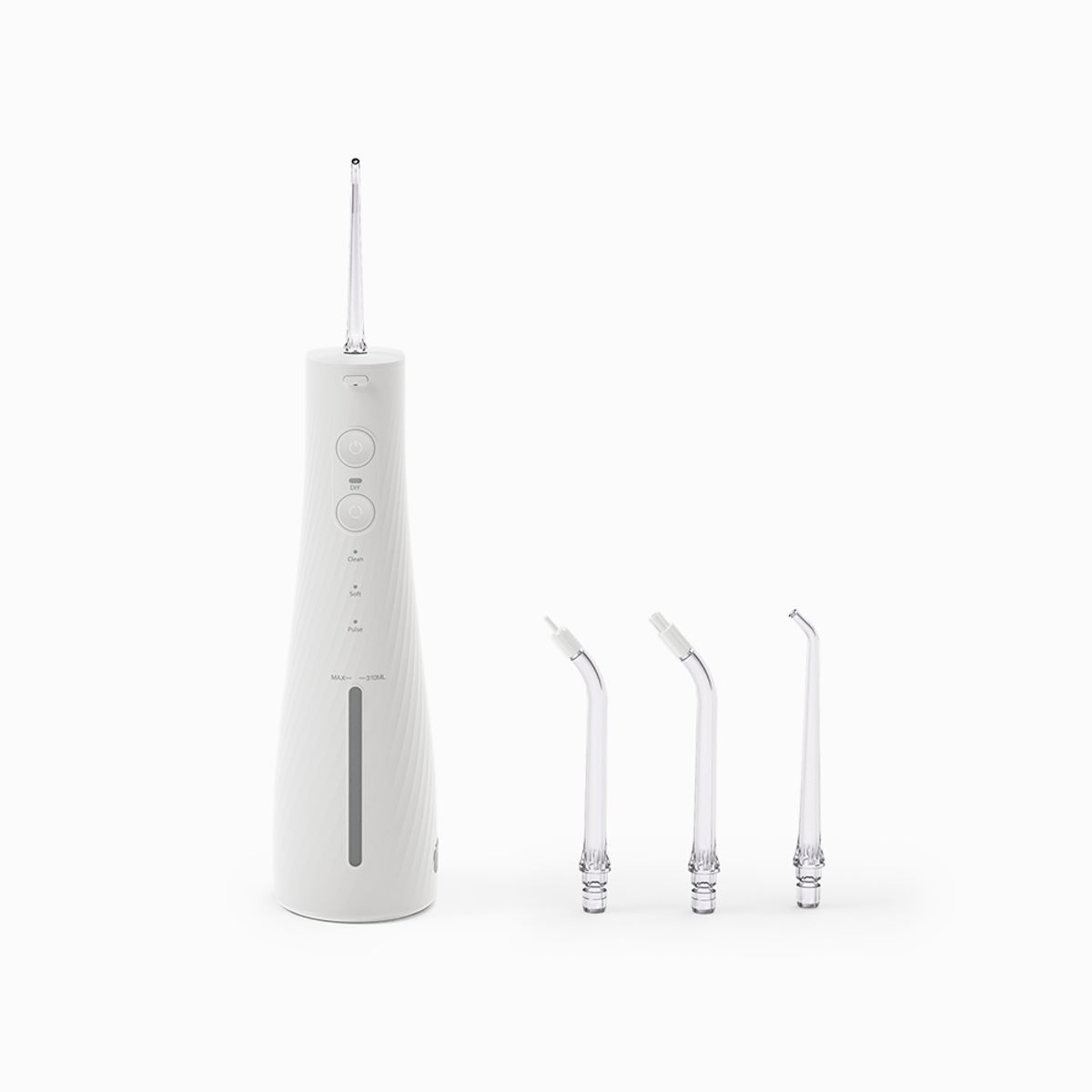 무아스(MOOAS) 퓨어e쿨케어 소프트 무선 대용량 구강 세정기 310ml 휴대용