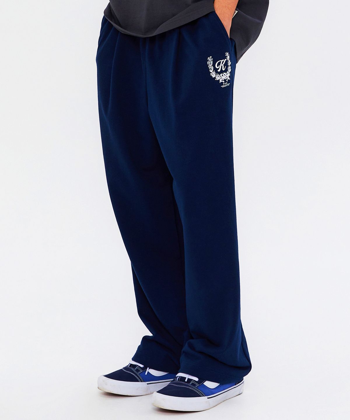 쿨트(KULTE) KULTE LAUREL LOGO TRAINING PANTS NAVY