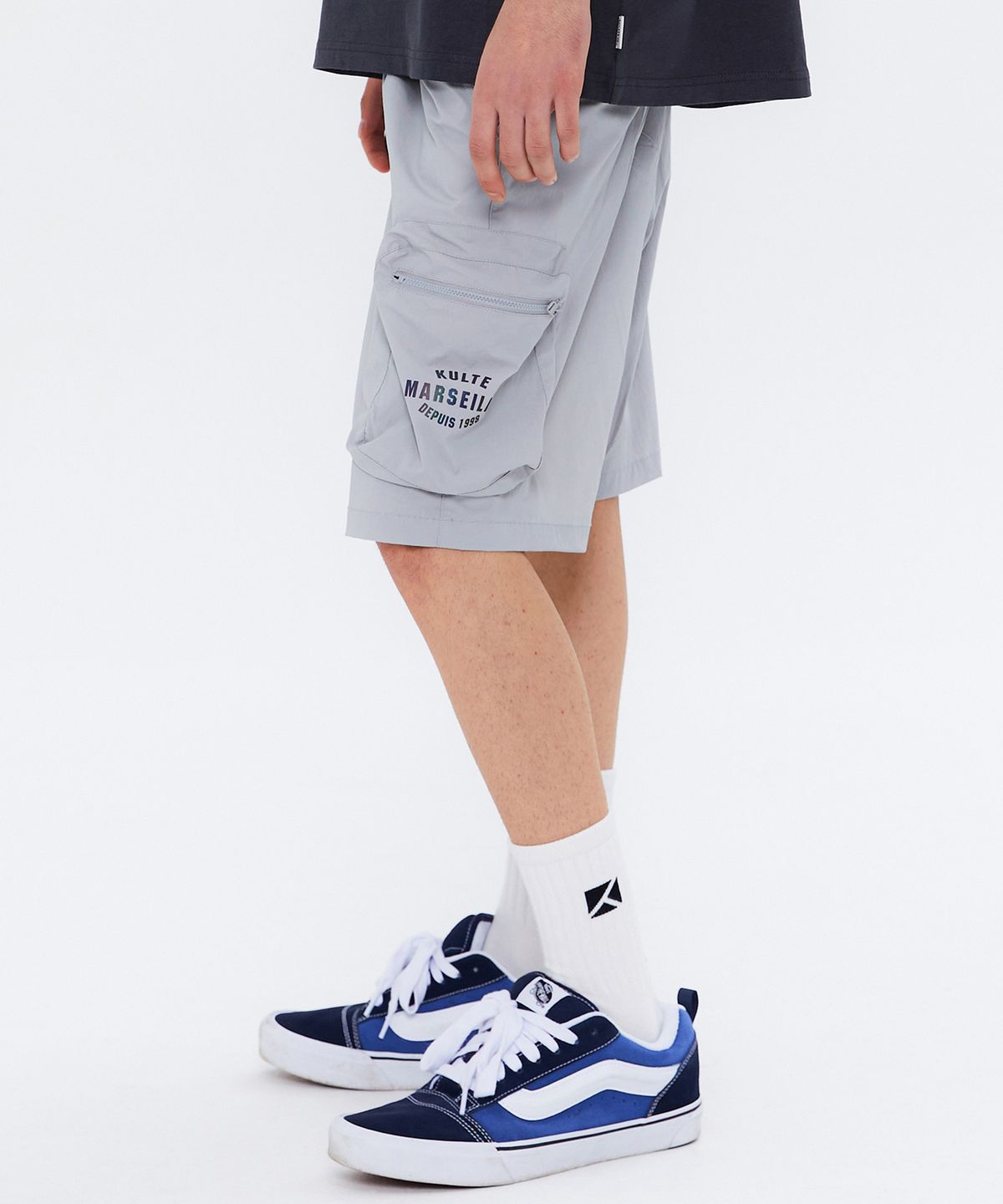 쿨트(KULTE) CIRCLE ARCH CARGO SHORT L.GREY