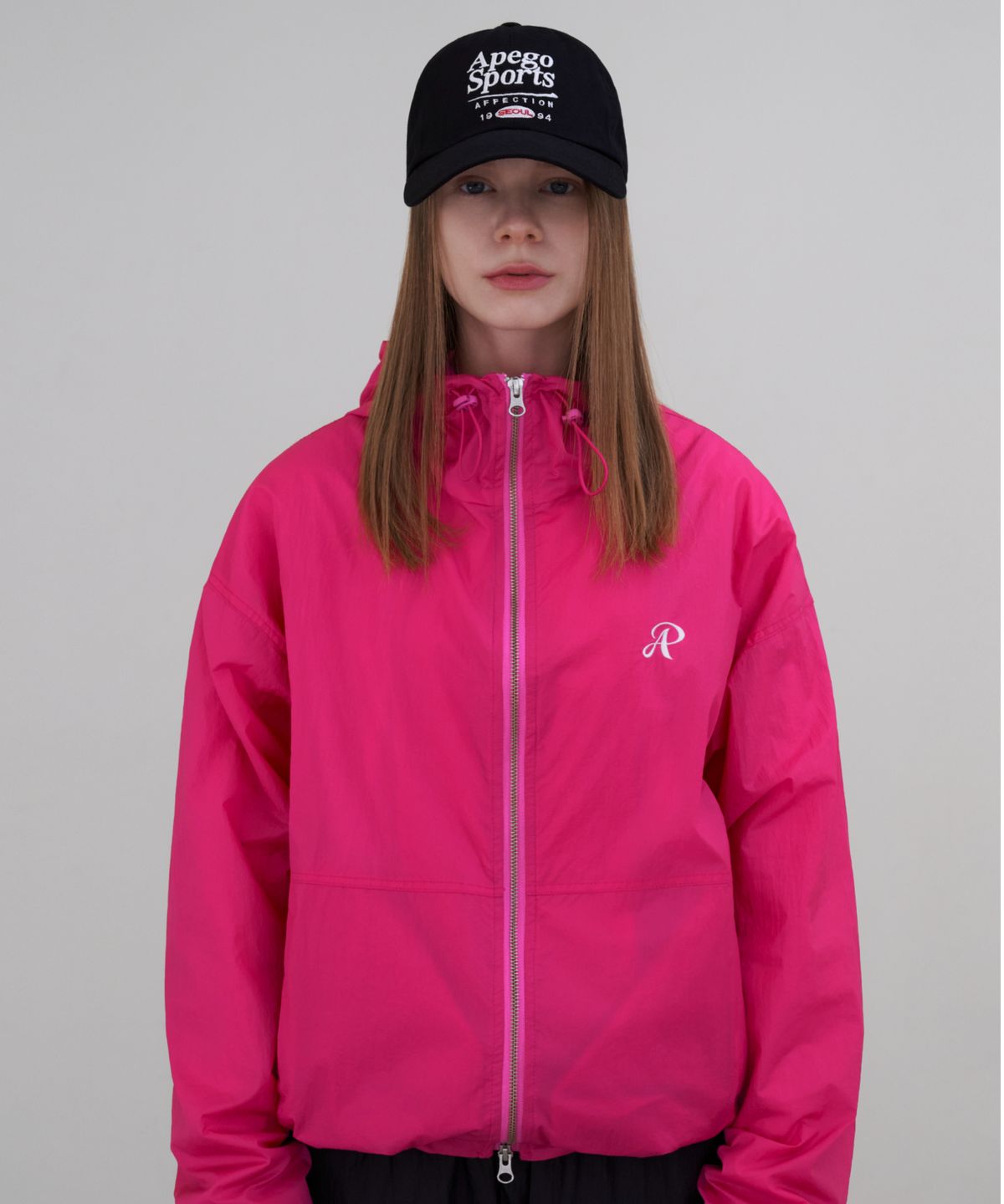 아페고 스포츠(APEGO SPORTS) Mini Rip Windbreaker Magenta Pink