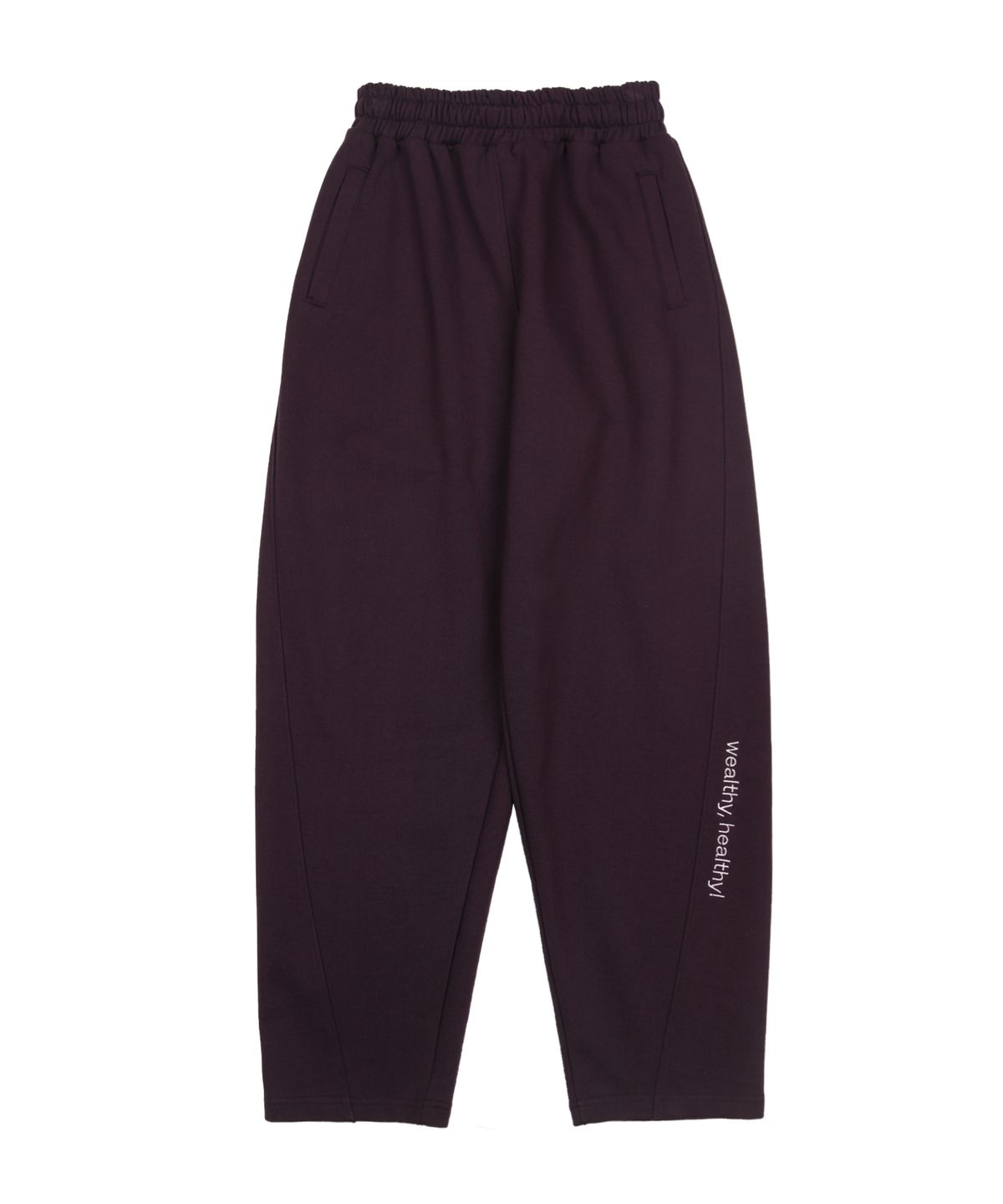 아페고 스포츠(APEGO SPORTS) Semi Balloon Sweat Pants Dark Burgundy