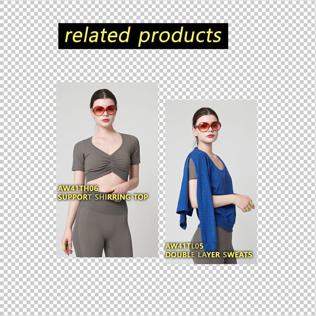 애스플래폼(ATHPLATFORM) AW41PL01 써포트 텐션 레깅스_다크 베이지