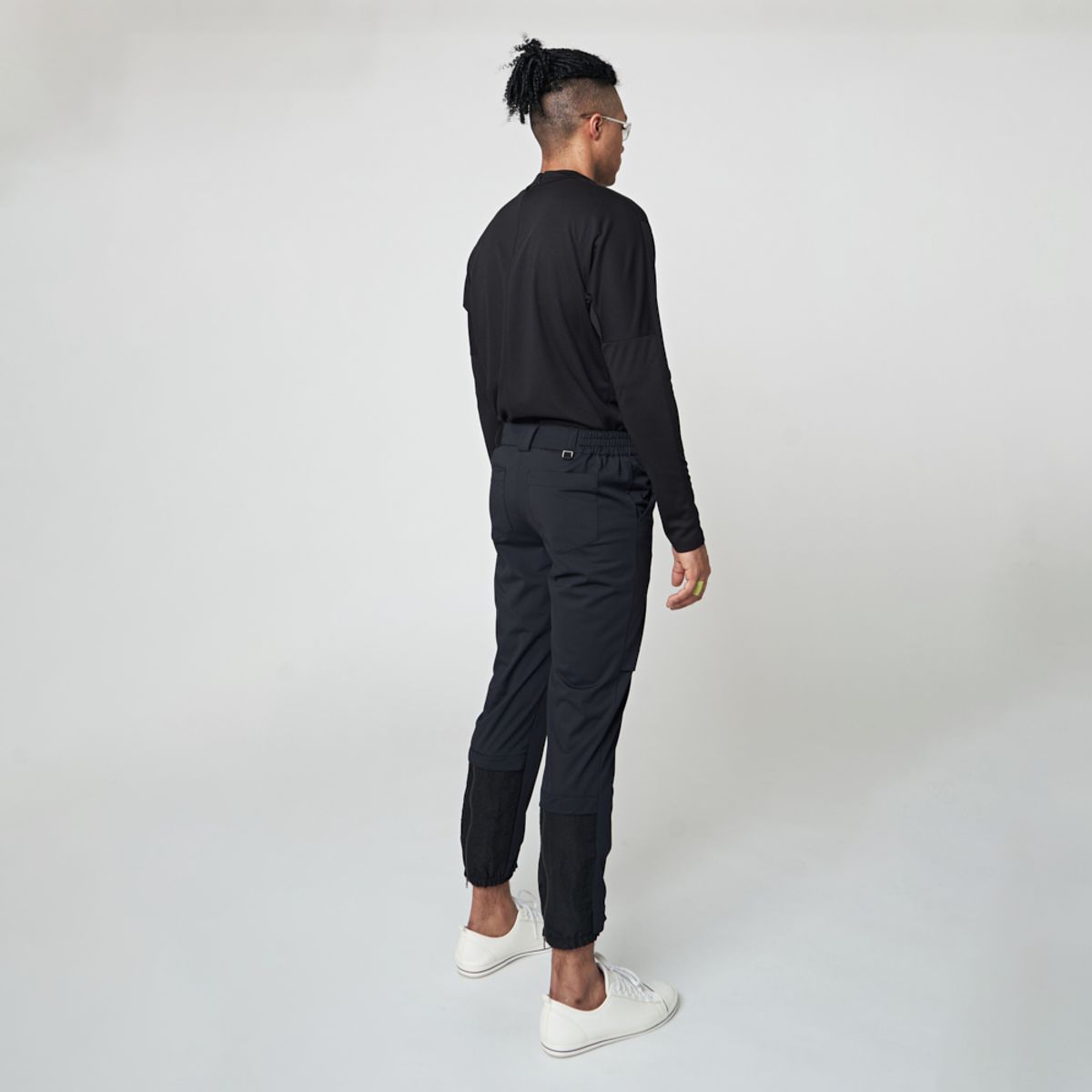 애스플래폼(ATHPLATFORM) AU41PT05 지퍼 조거 G 팬츠_블랙