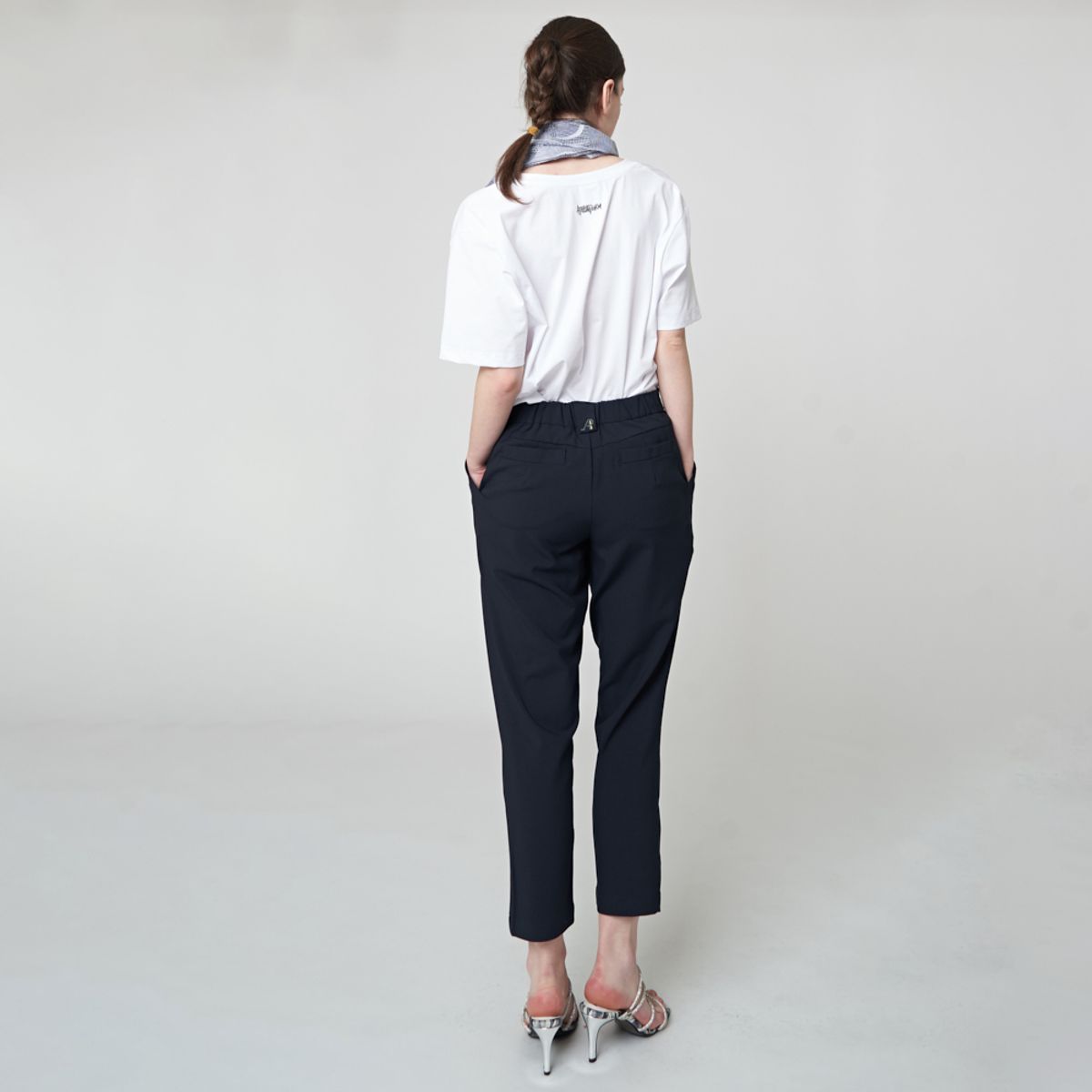 애스플래폼(ATHPLATFORM) AW41PT02 슬림 배기 G 팬츠_다크 네이비