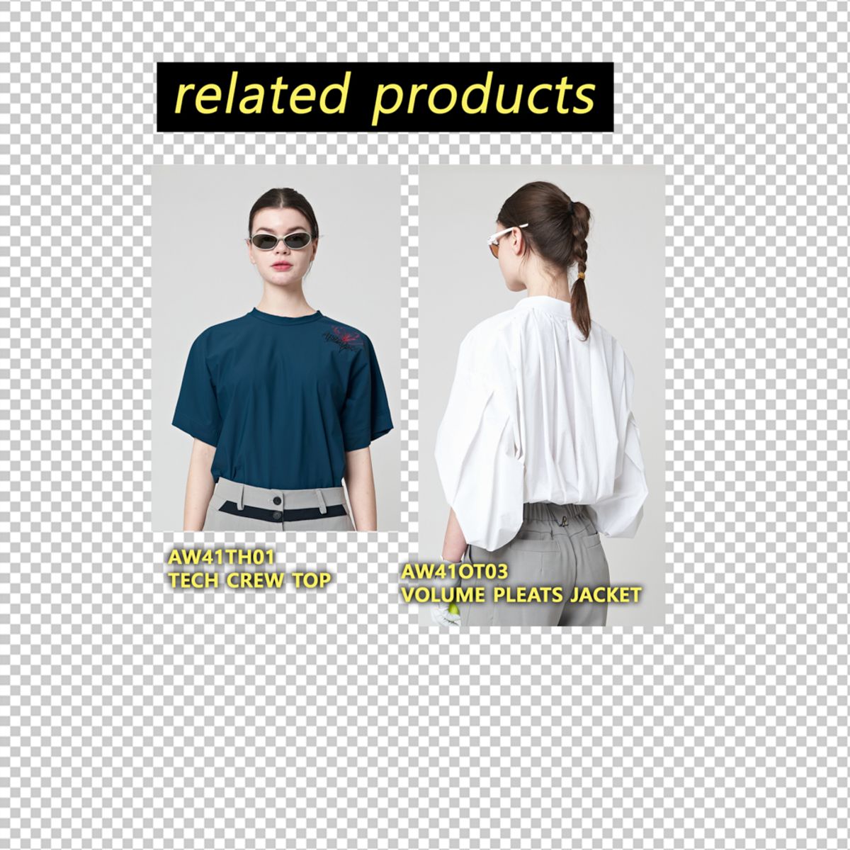 애스플래폼(ATHPLATFORM) AW41PT02 슬림 배기 G 팬츠_그레이