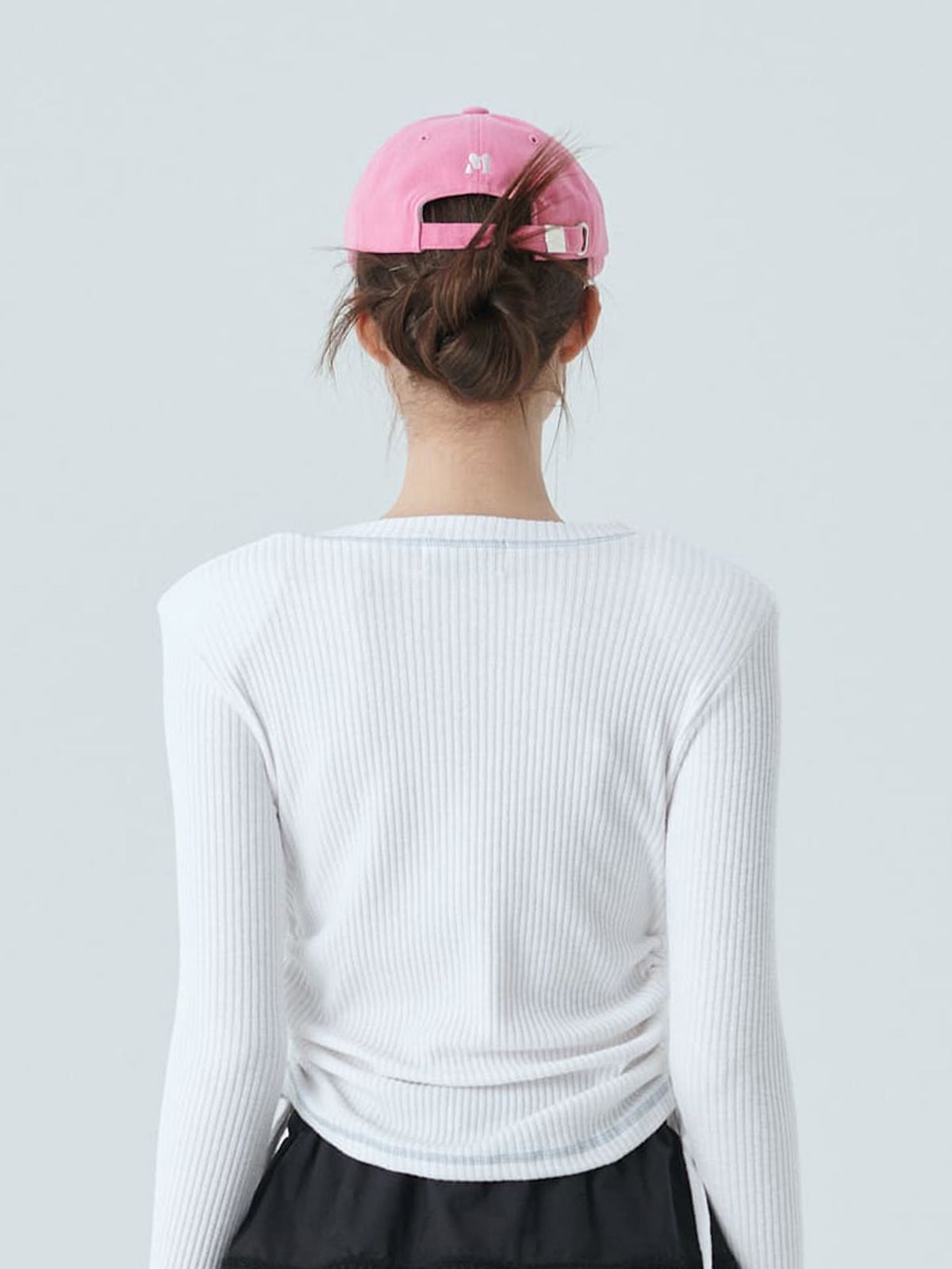 모이페어(MOIFAIRE) MOIFAIRE LOGO BALL CAP / PINK