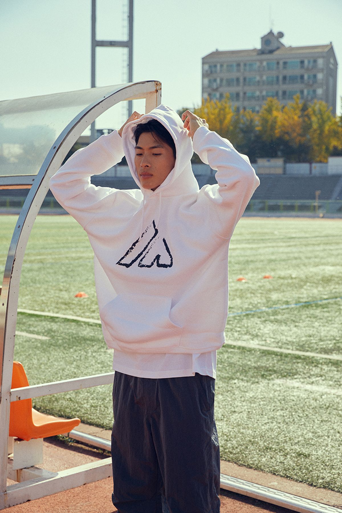리드로(LEADRAW) Triunfo 후드 B _ 화이트