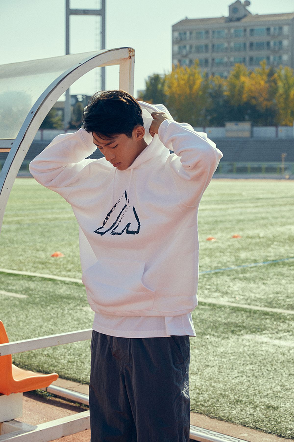 리드로(LEADRAW) Triunfo 후드 B _ 화이트