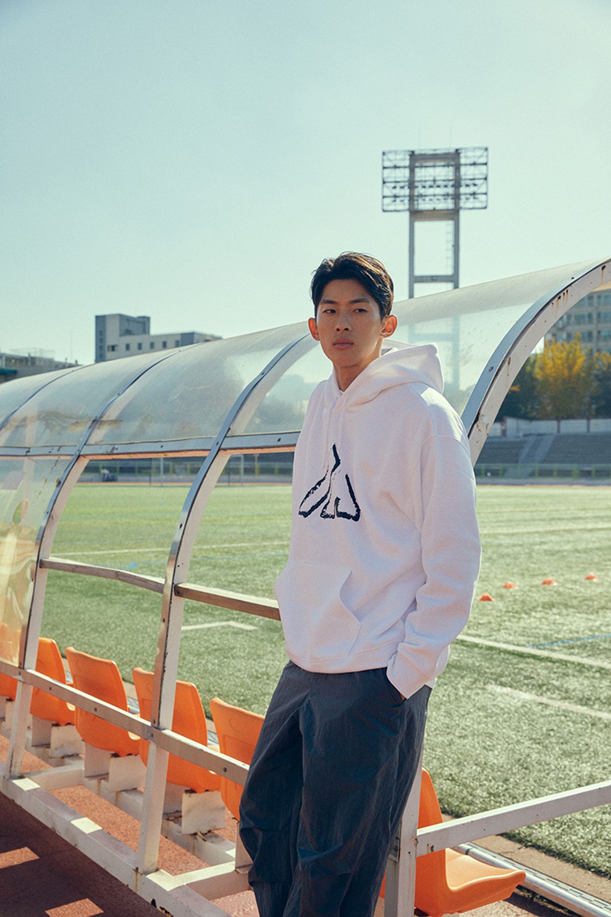 리드로(LEADRAW) Triunfo 후드 B _ 화이트