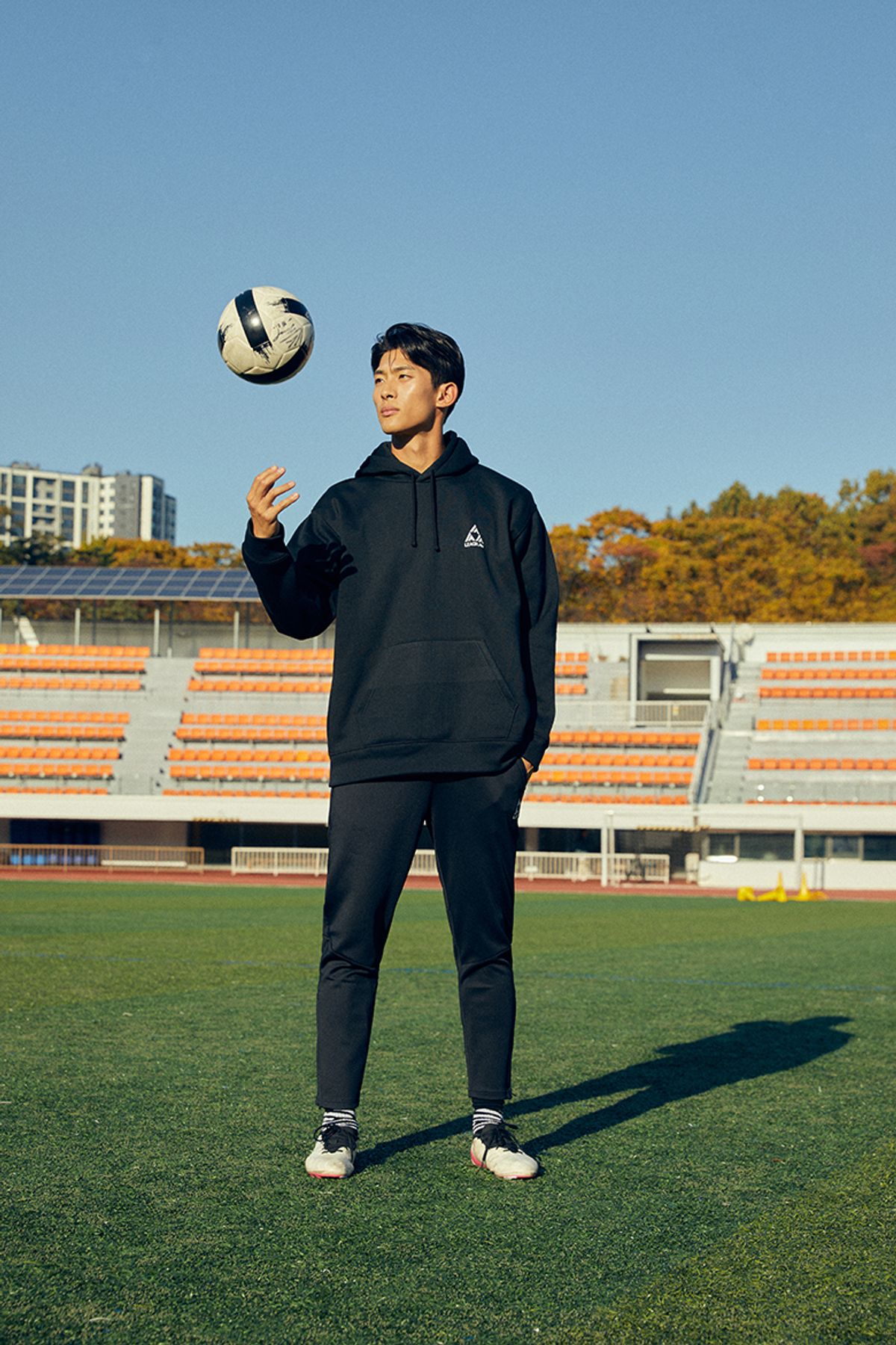 리드로(LEADRAW) Triunfo 후드 A _ 블랙