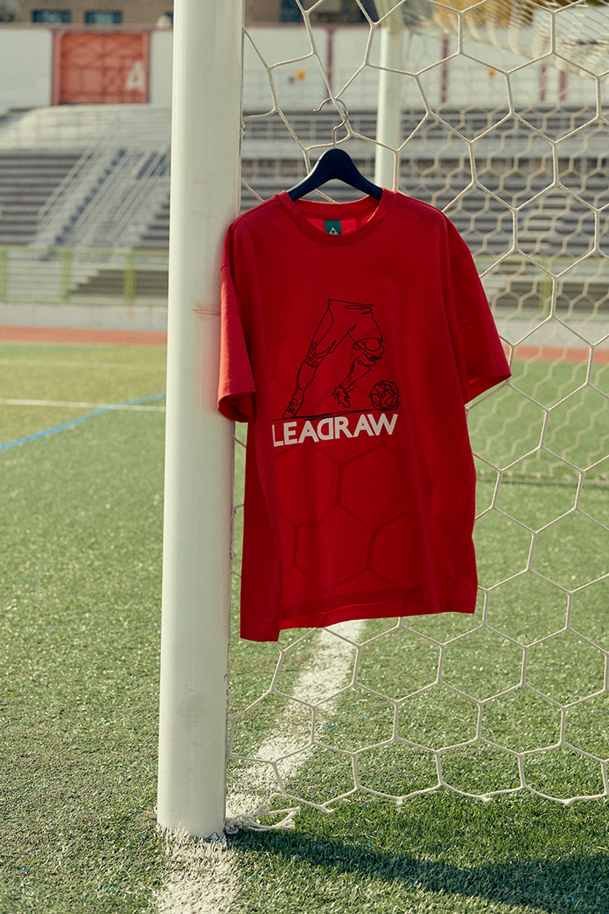 리드로(LEADRAW) Triunfo 드리블 티셔츠 _ 레드