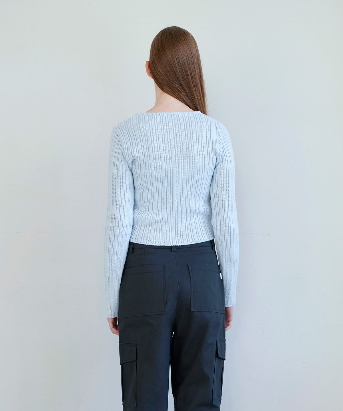 판도라핏(PANDORAFIT) Arnold Crop Round Knit