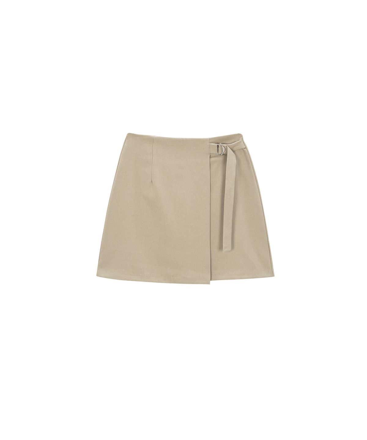 판도라핏(PANDORAFIT) Amanda Buckle Wrap Mini Skirt