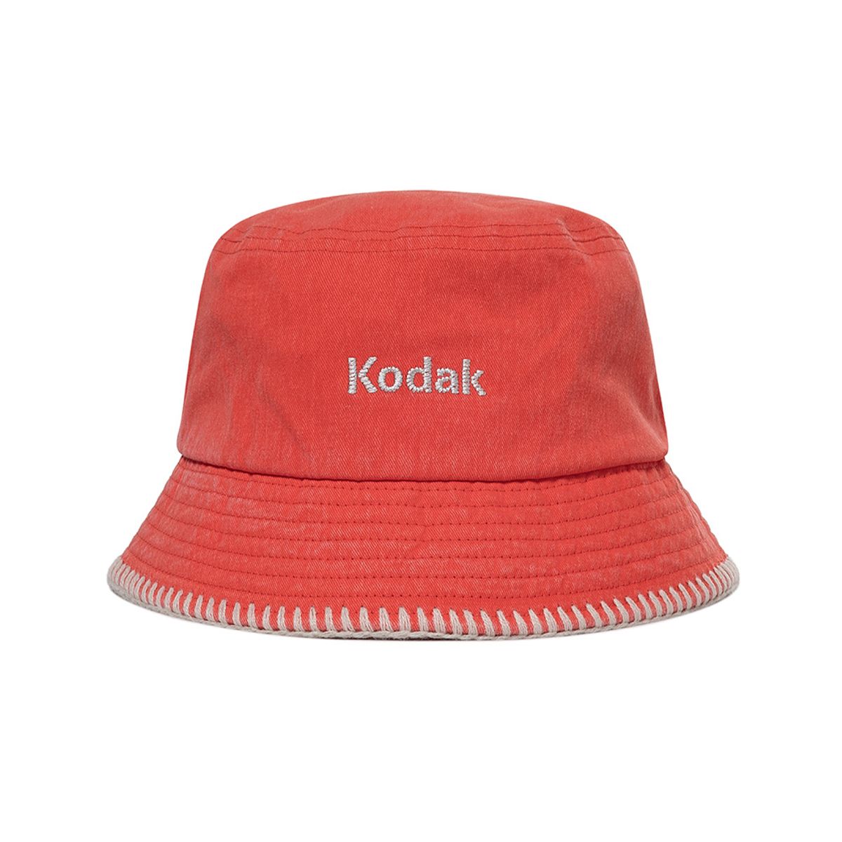 코닥(KODAK) 코튼 버킷햇 RED