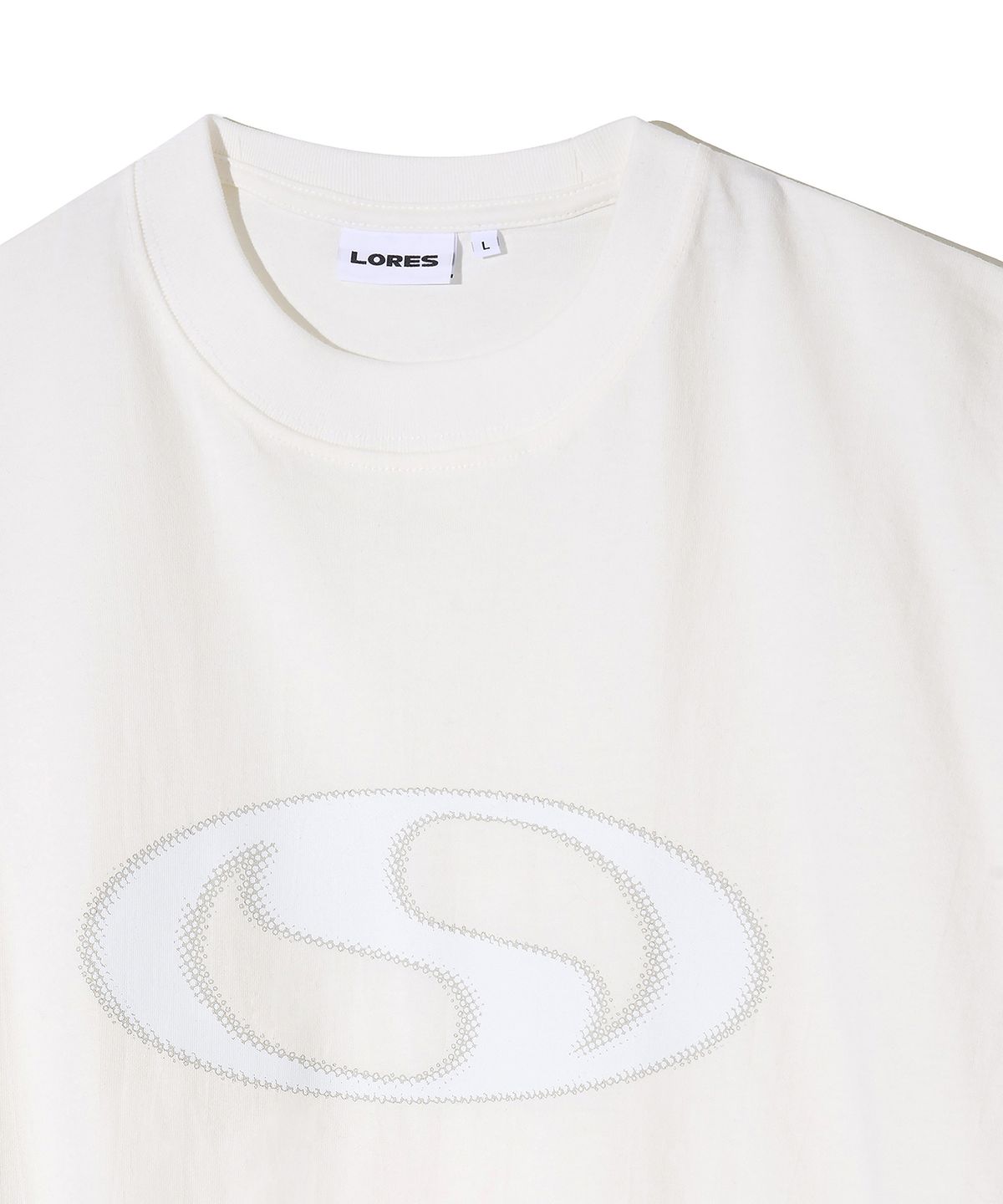 로어즈(LORES) Advanced Logo L/S Tee - Cream