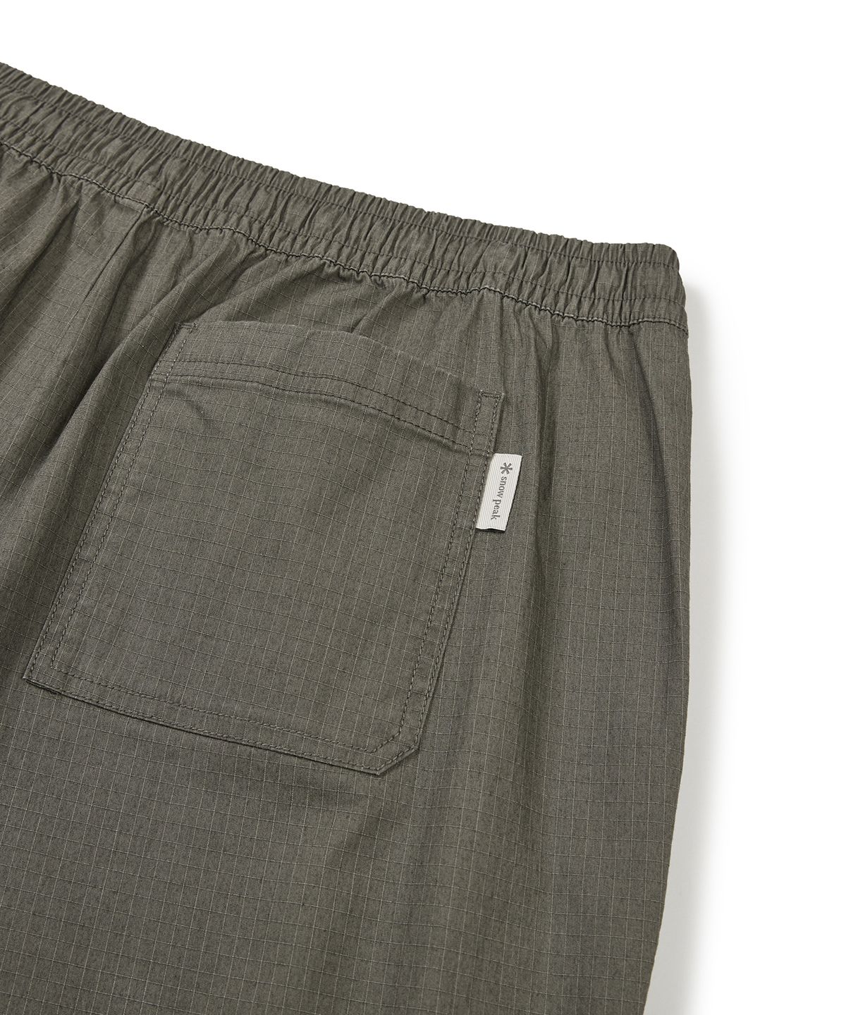 스노우피크 어패럴(SNOWPEAK APPAREL) 워싱 세미 와이드 팬츠 Khaki (S24SUFPT18)