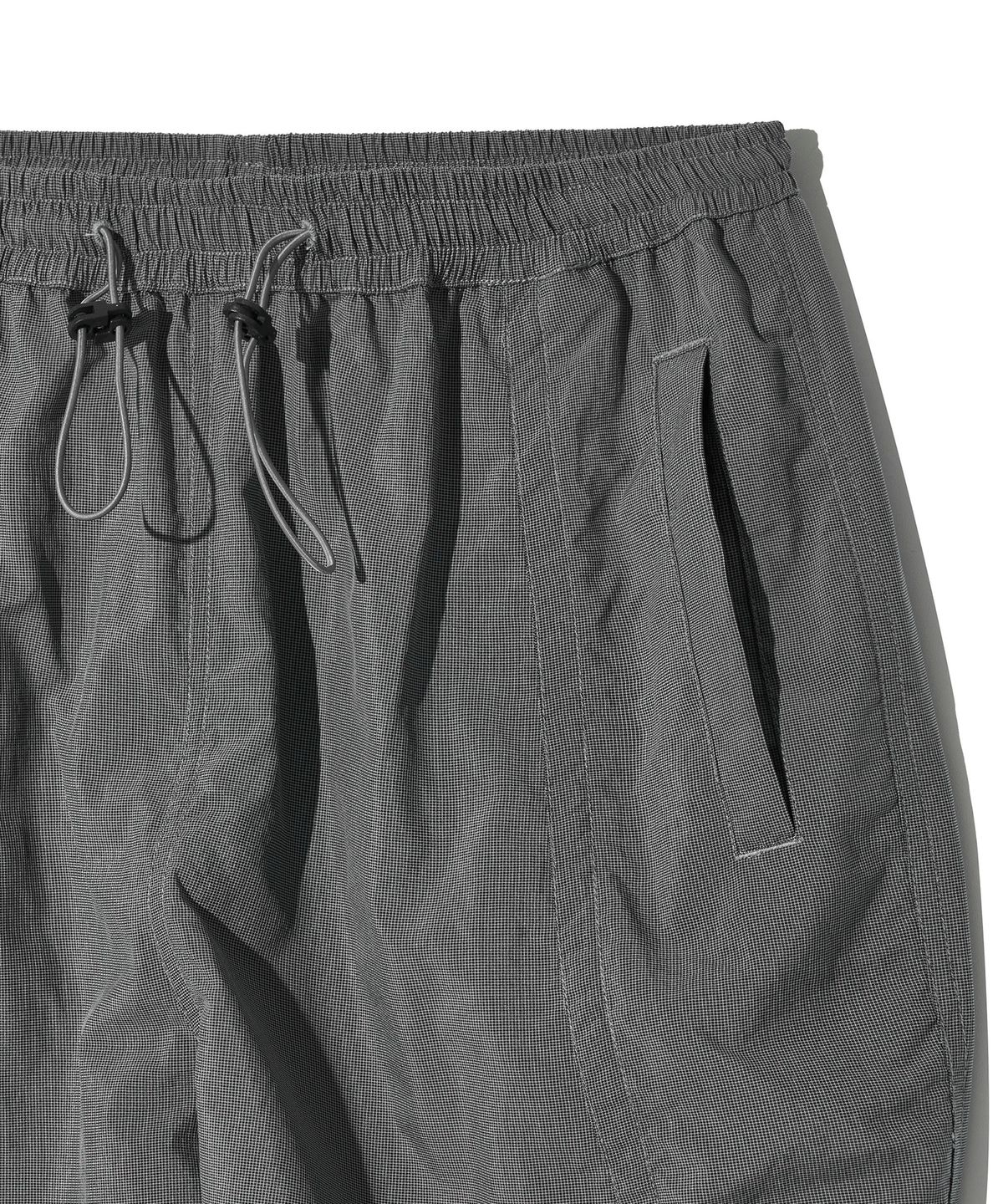 로어즈(LORES) Curved String Pants - Grey