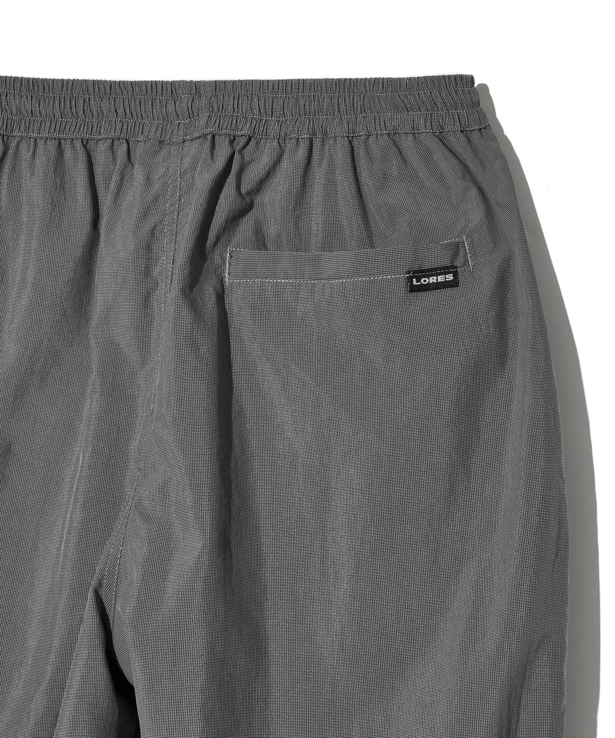 로어즈(LORES) Curved String Pants - Grey