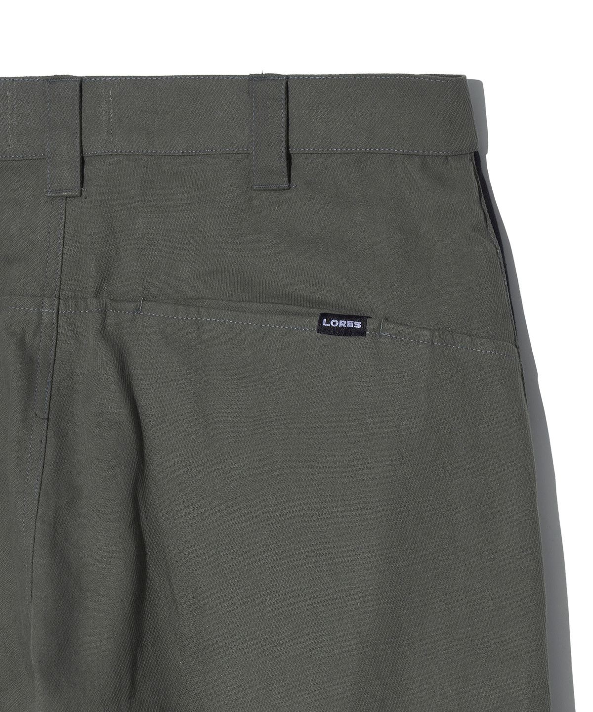 로어즈(LORES) Joint Panel Trouser - Olive