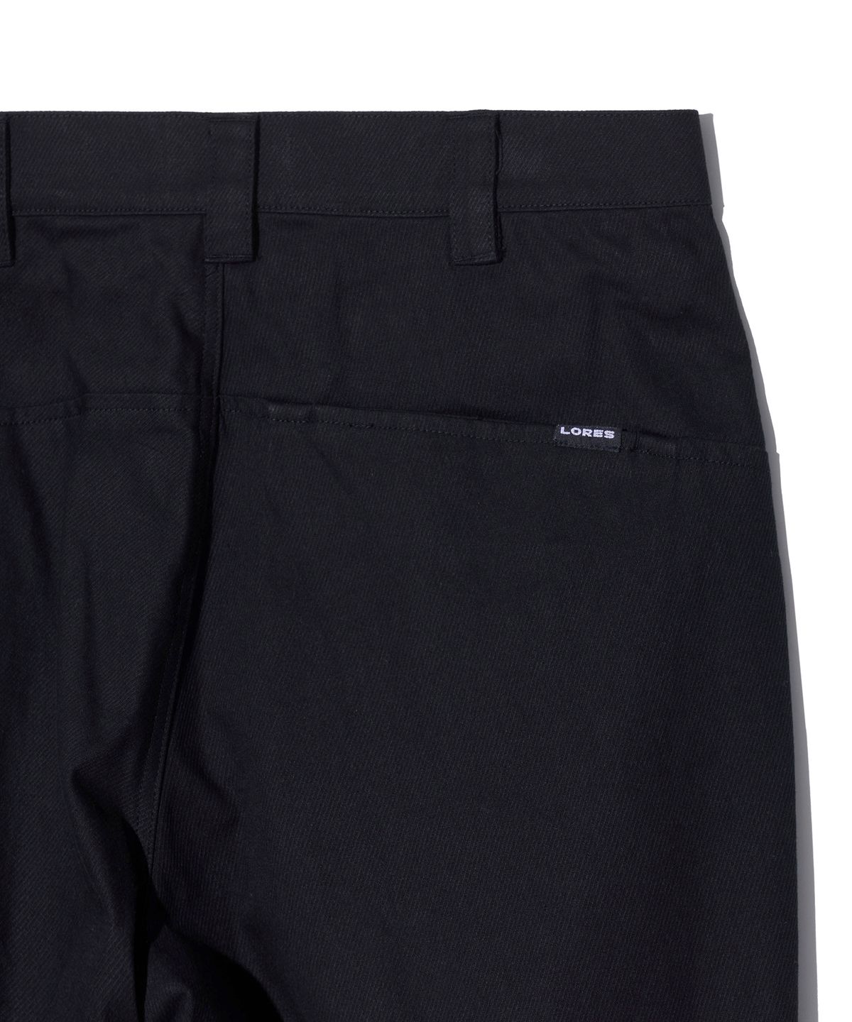 로어즈(LORES) Joint Panel Trouser - Black