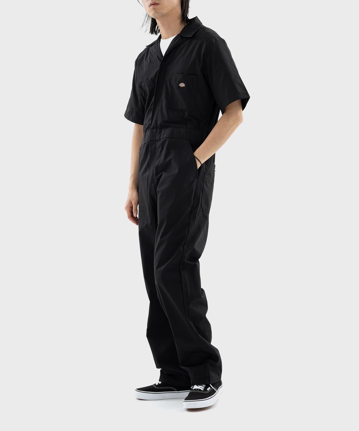 디키즈(DICKIES) 33999 점프수트 커버올 Black