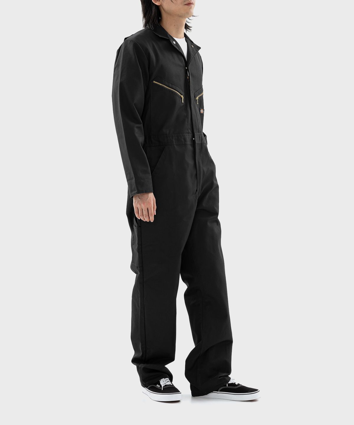 디키즈(DICKIES) 48799 점프수트 커버올 Black