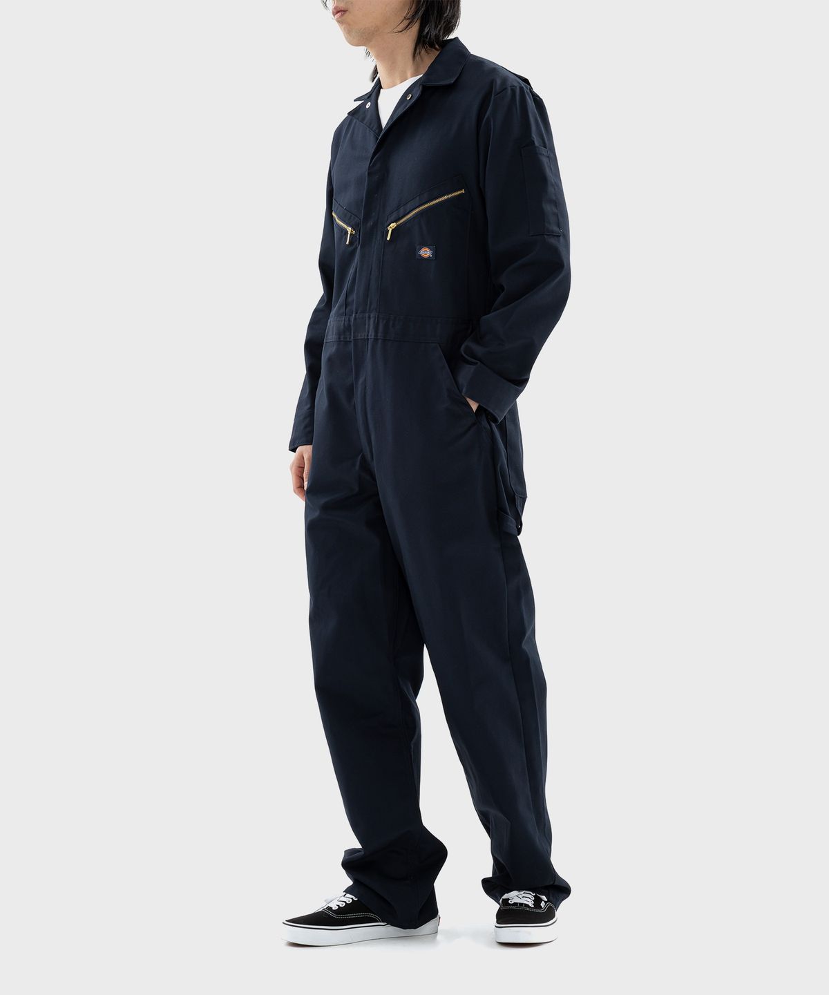 디키즈(DICKIES) 48799 점프수트 커버올 Dark Navy