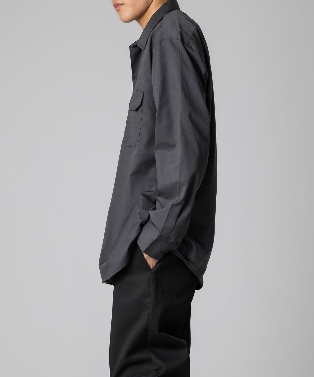 디키즈(DICKIES) 574 워크 셔츠 Charcoal