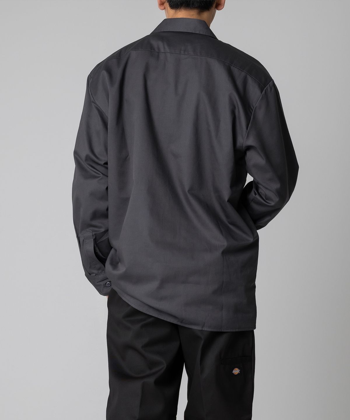 디키즈(DICKIES) 574 워크 셔츠 Charcoal