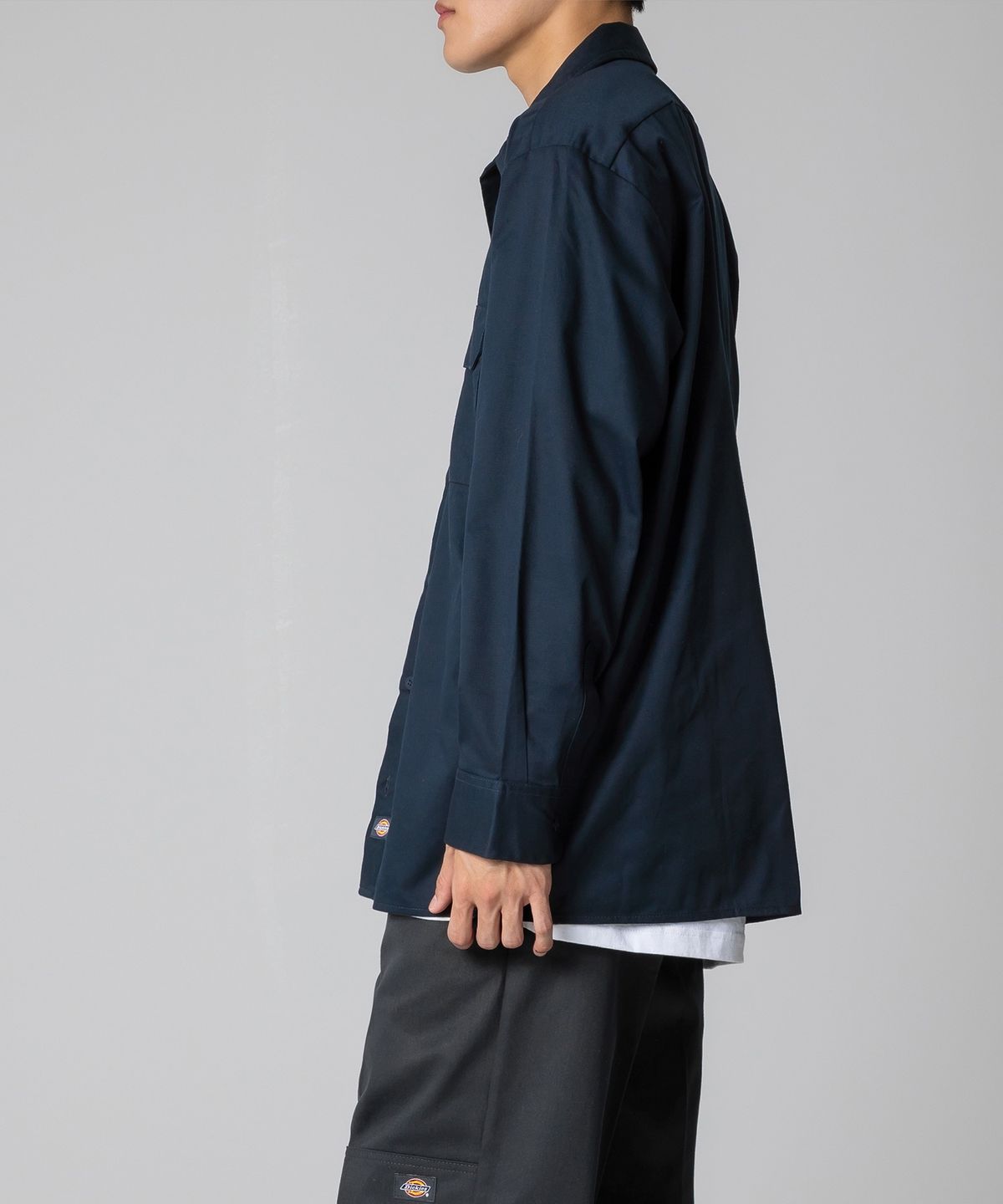 디키즈(DICKIES) 574 워크 셔츠 Dark Navy