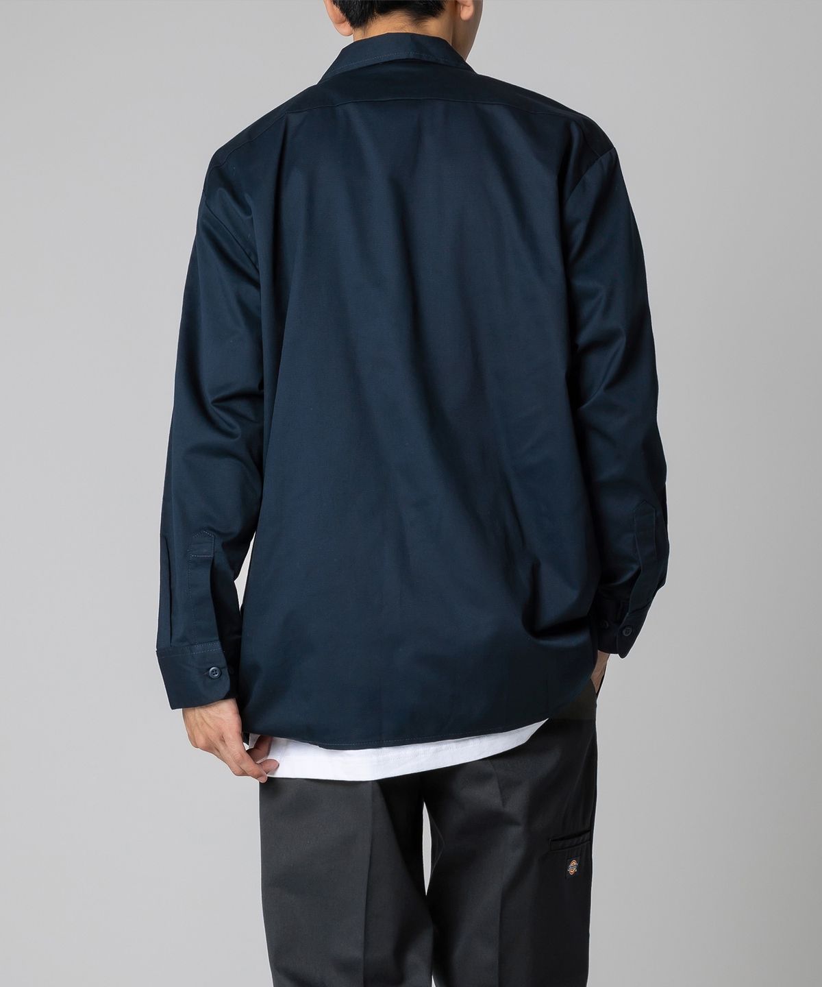 디키즈(DICKIES) 574 워크 셔츠 Dark Navy