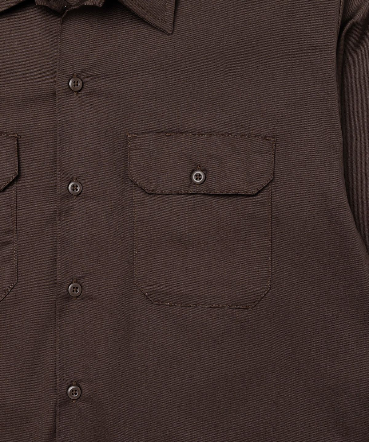 디키즈(DICKIES) 574 워크 셔츠 Dark Brown